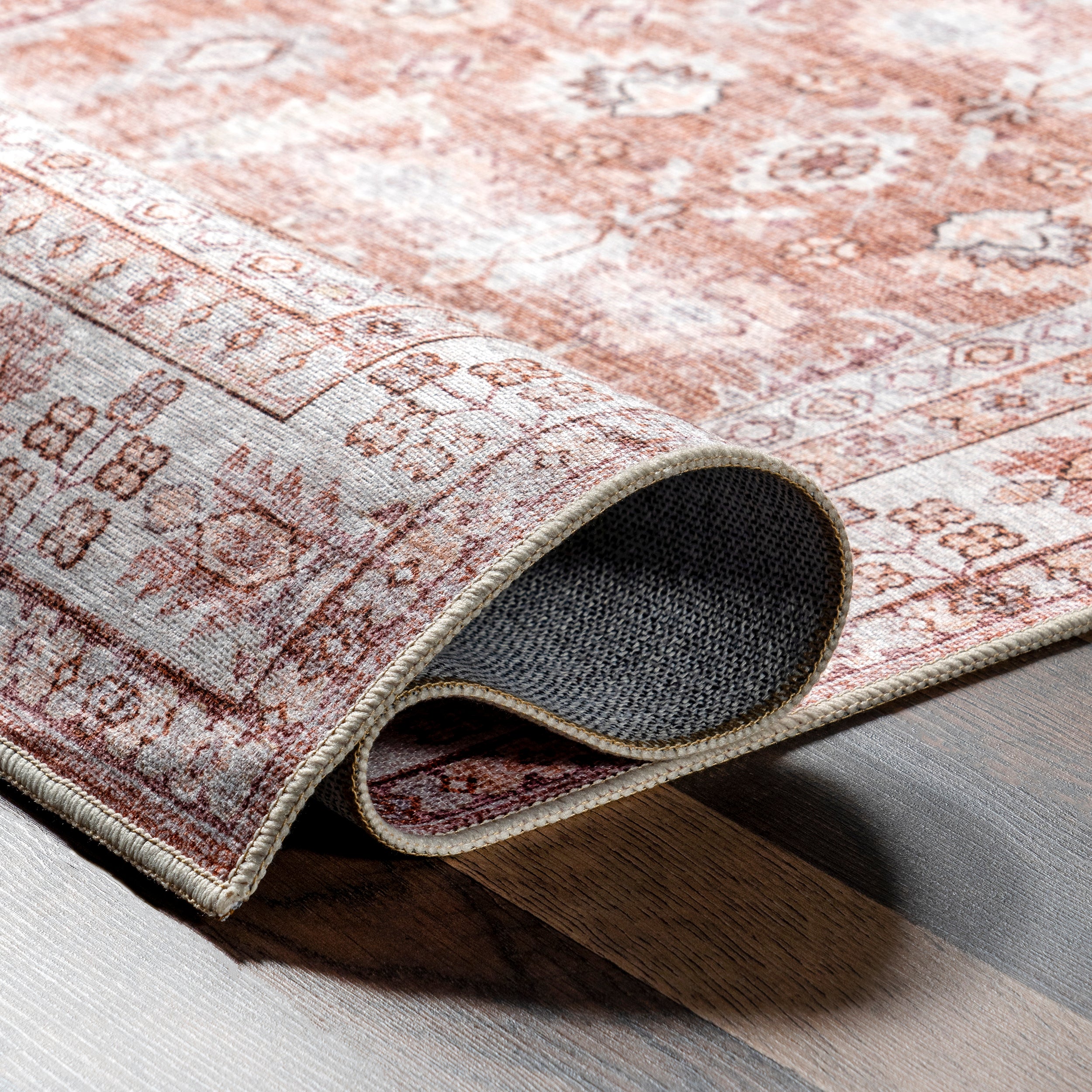 Sesilia Vintage Transitional Machine Washable Area Rug - Image 4