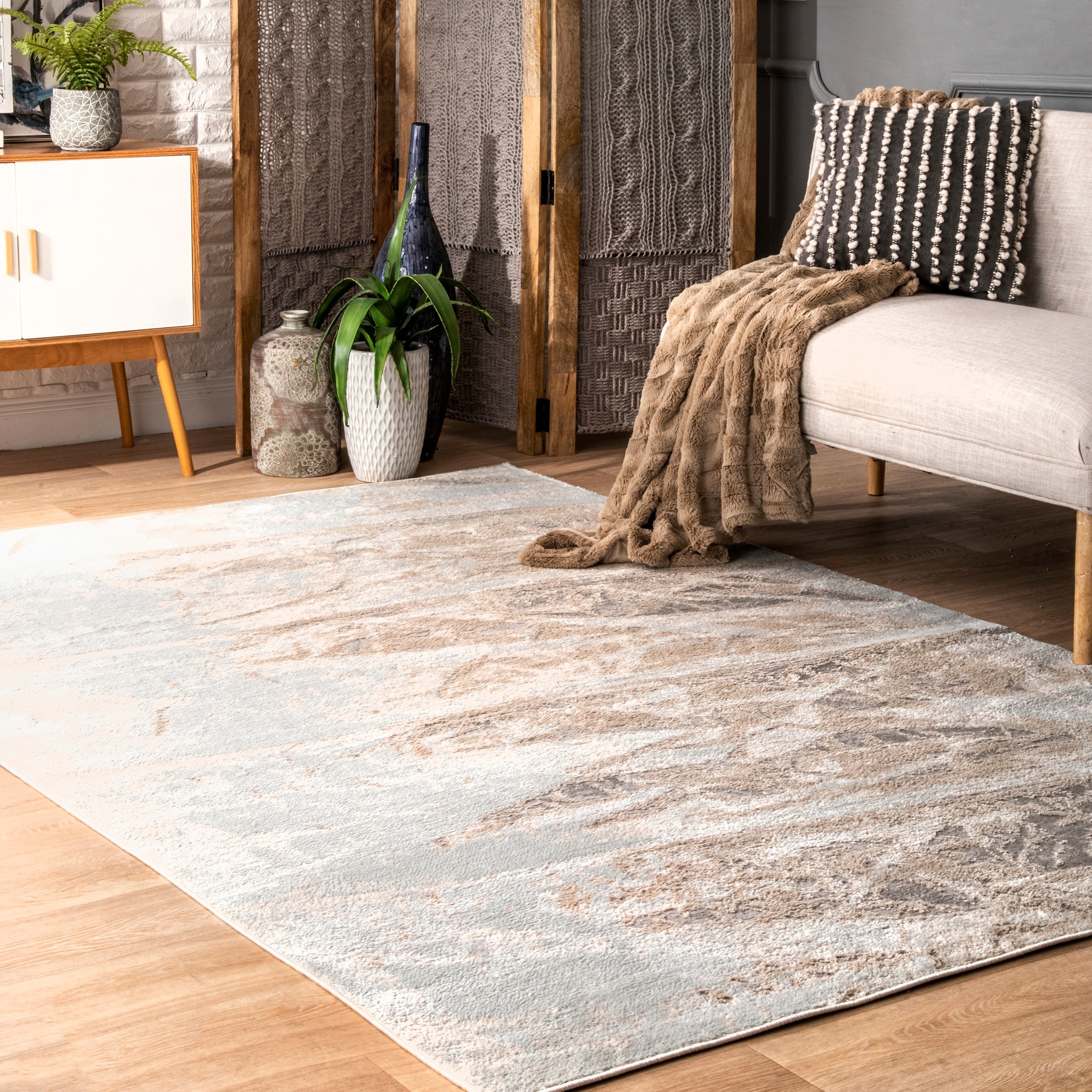 Contemporary Abstract Leora Area Rug - Image 9