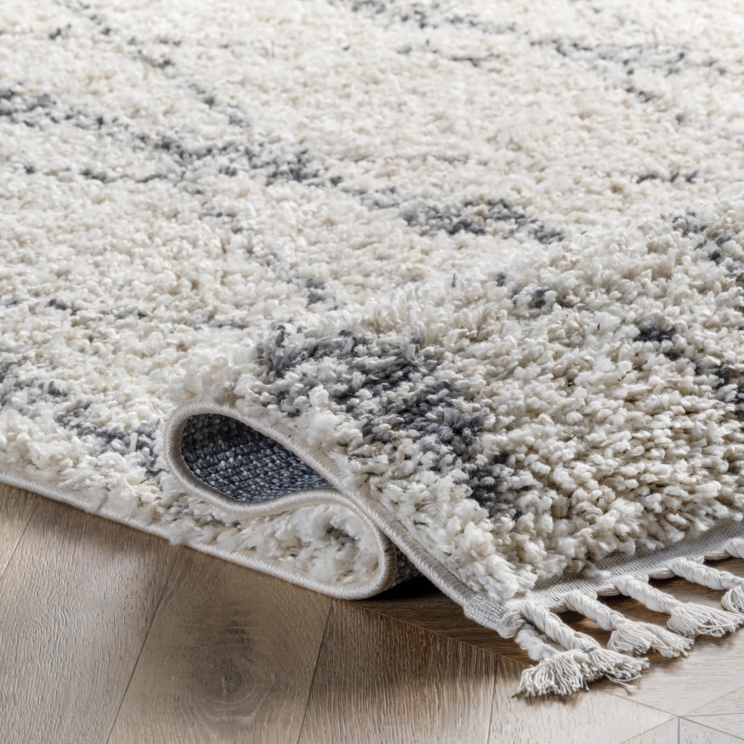 Selah Geometric Shag Area Rug - Image 14