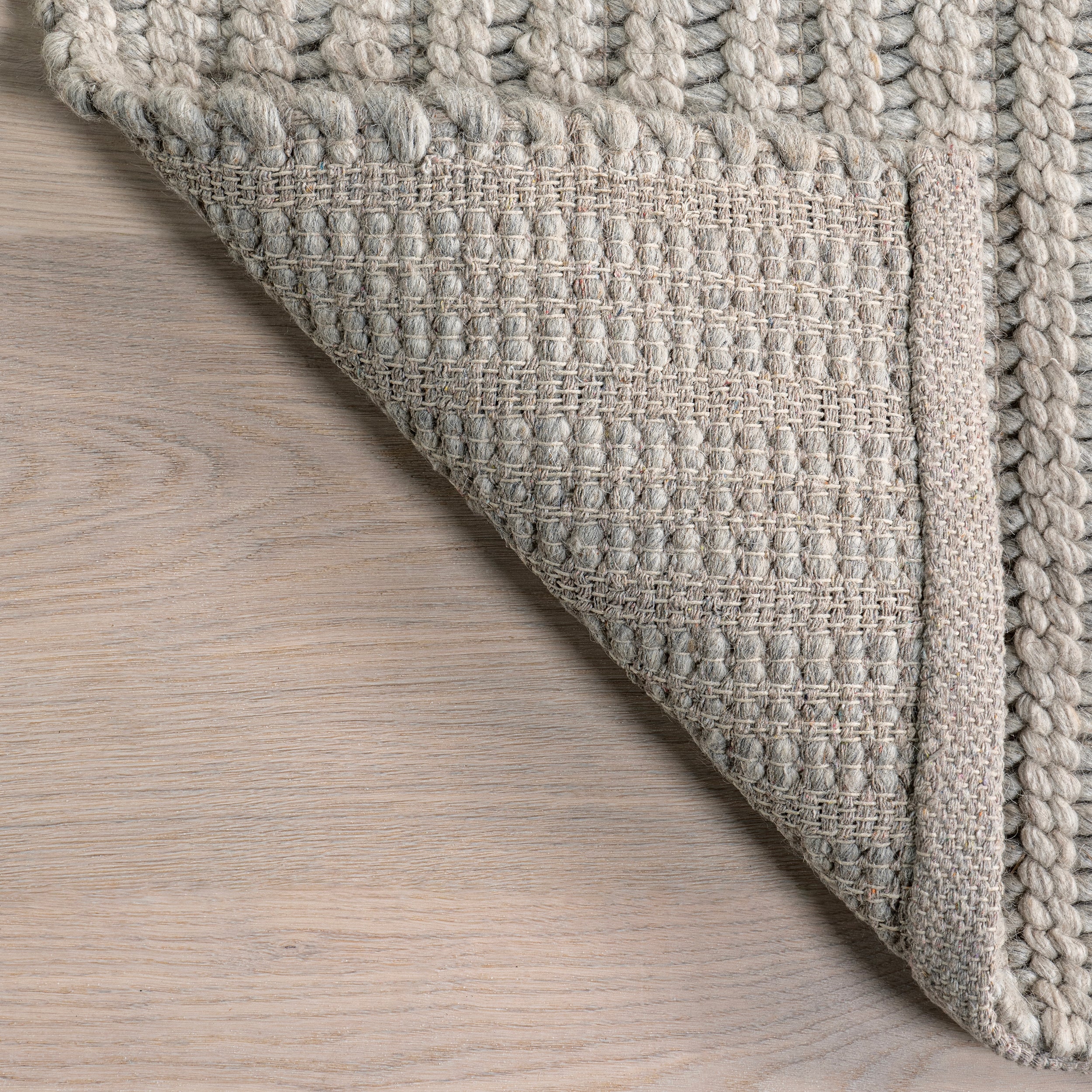 Aaleigha Casual Striped Wool Area Rug - Image 7