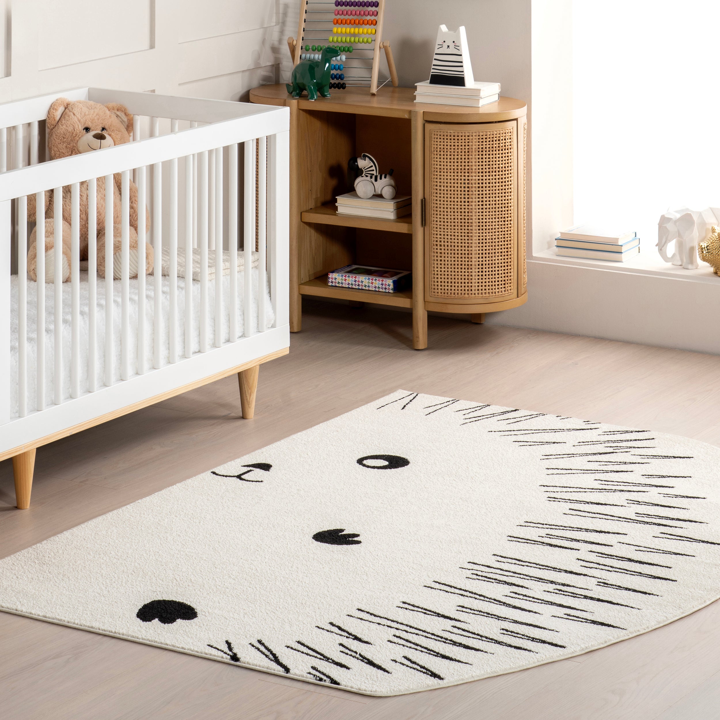 Amelie Hedgehog Kids Area Rug - Image 2