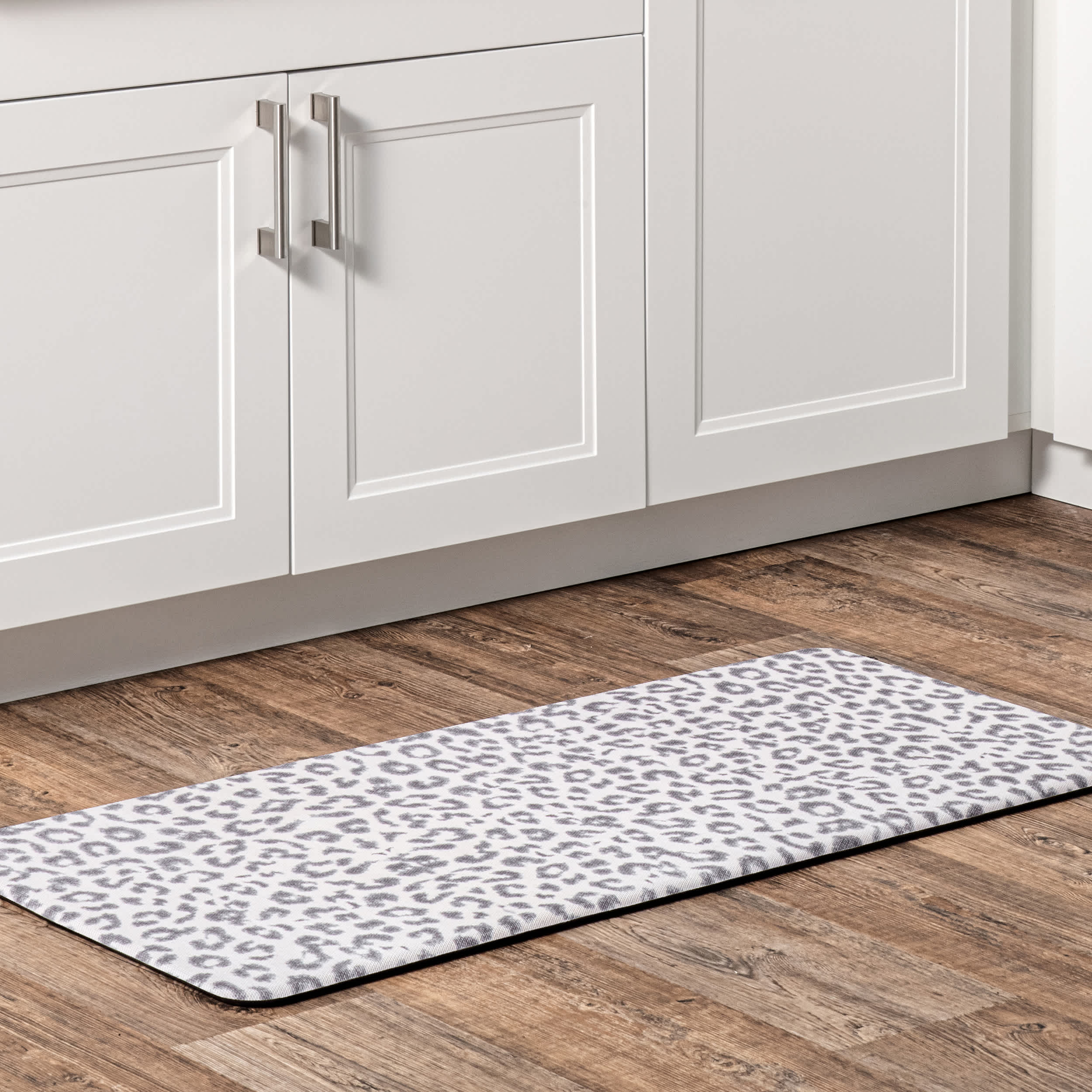 Leopard Print Anti Fatigue Kitchen or Laundry Room Comfort Mat - Image 2