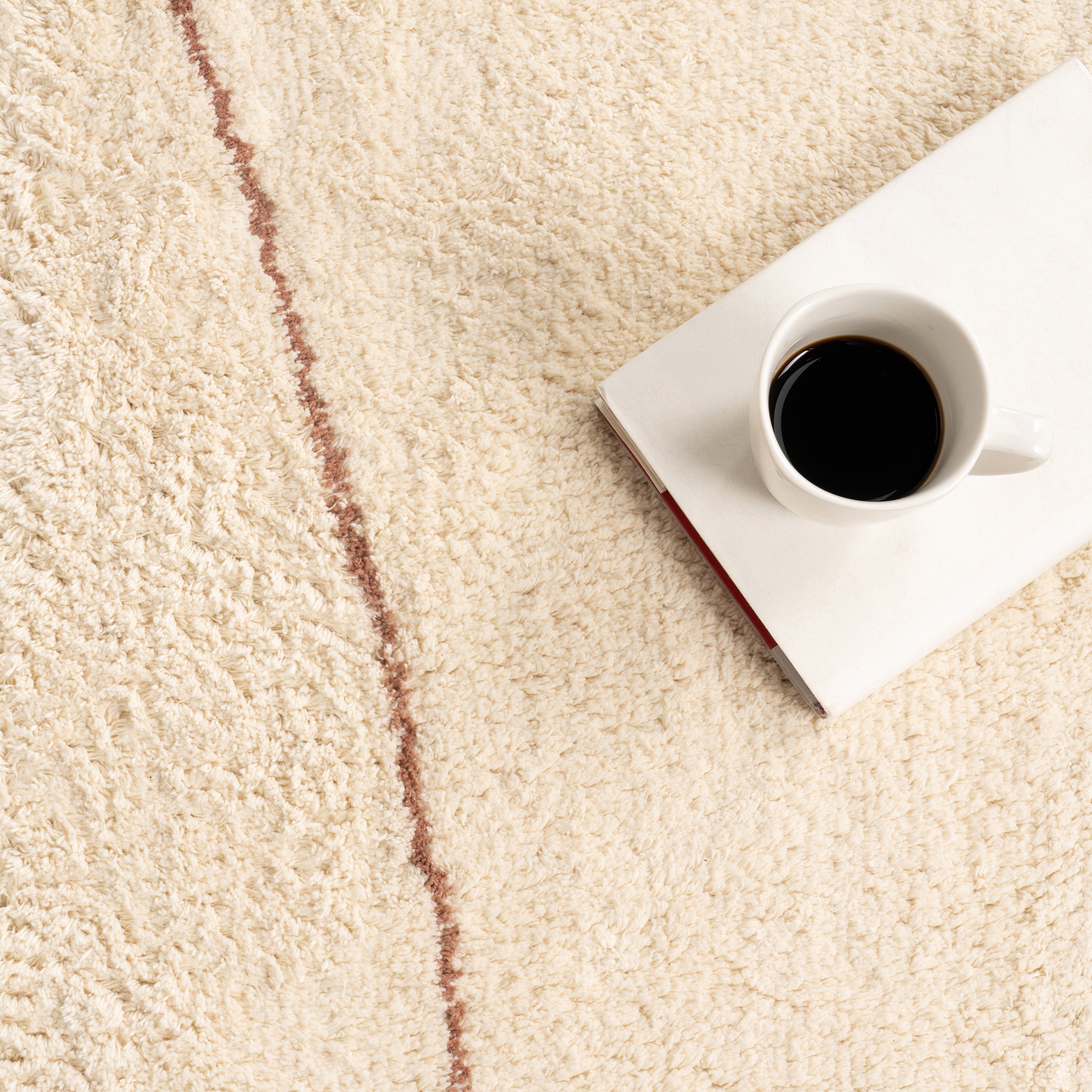 Deepika Contemporary Abstract Cotton Area Rug - Image 7