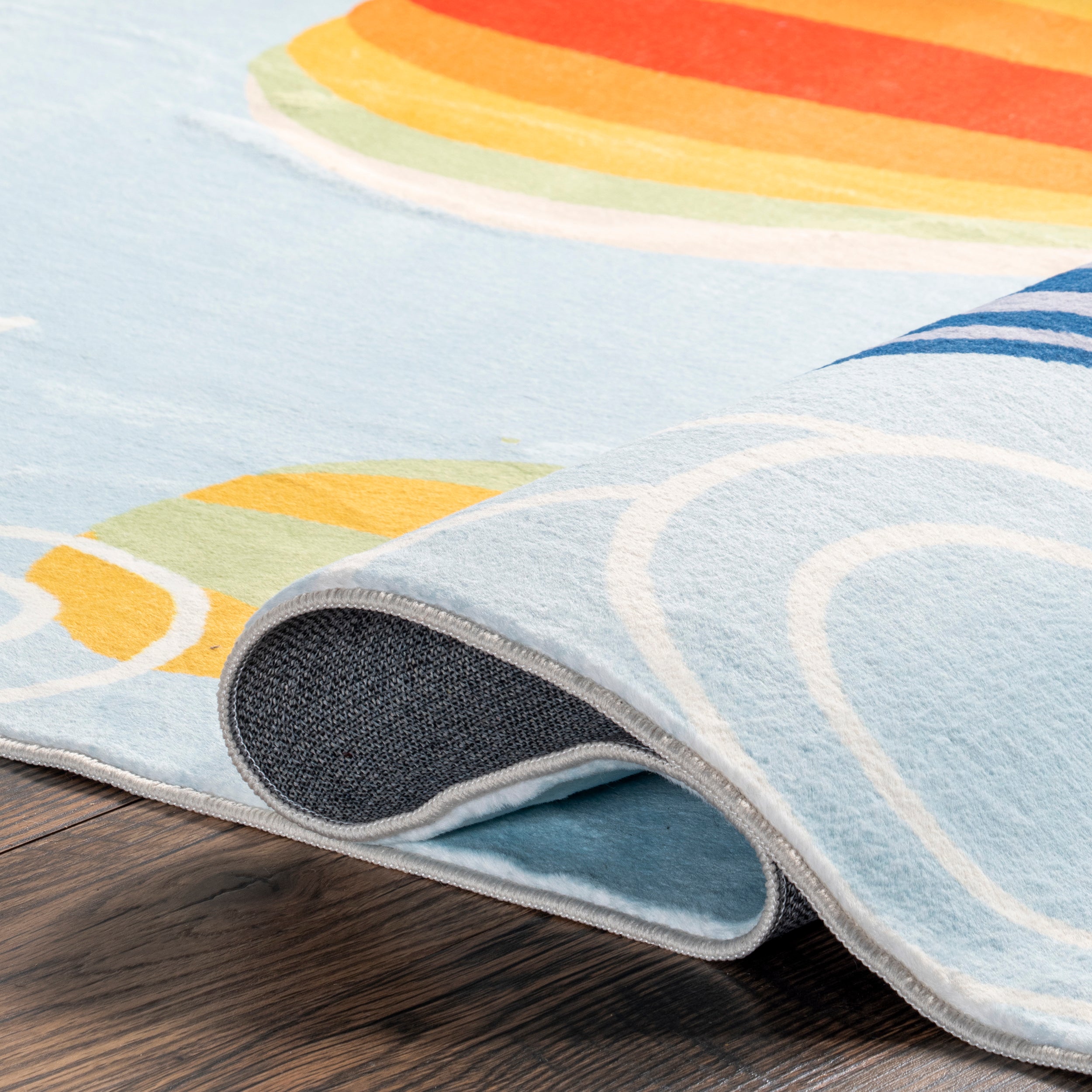 Annelie Balloon Machine Washable Kids Area Rug - Image 4