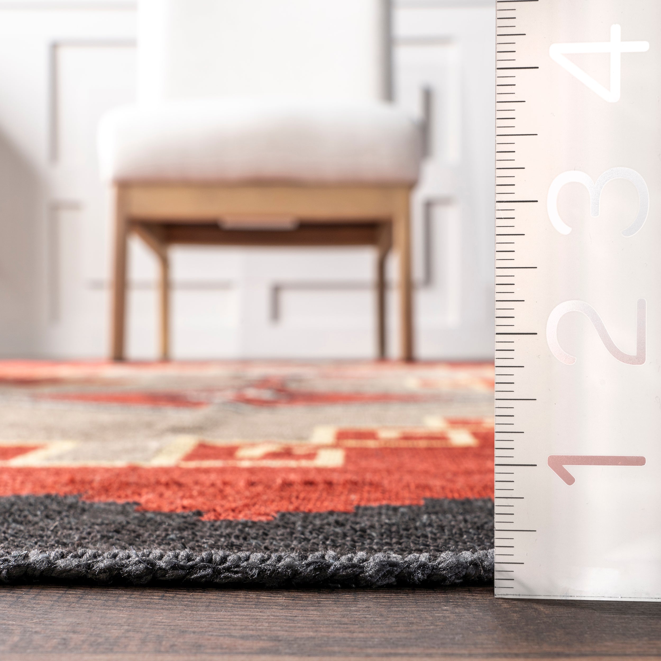 Imelda Aztec Machine Washable Area Rug - Image 3
