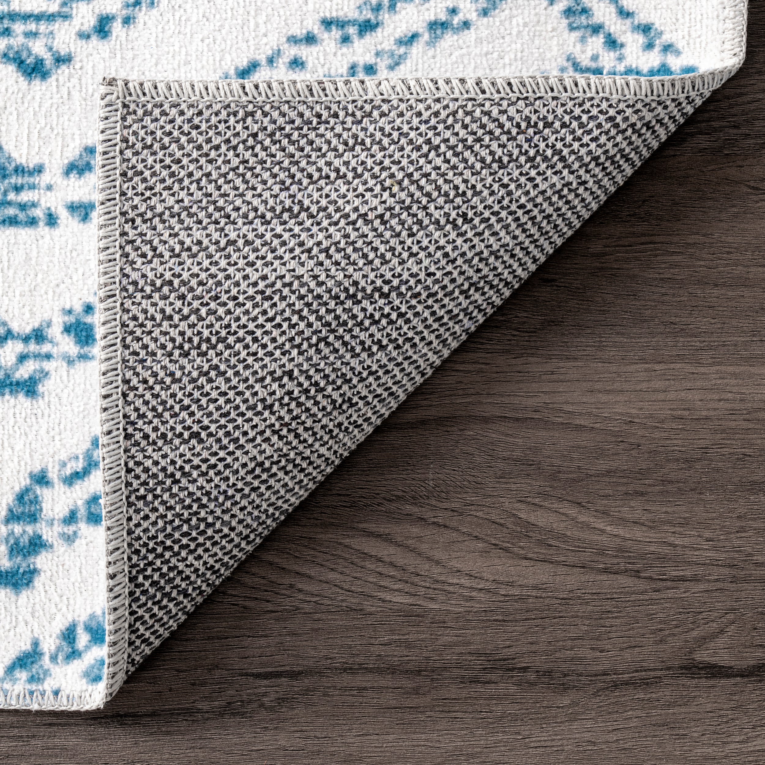 Rosanne Machine Washable Geometric Area Rug - Image 7