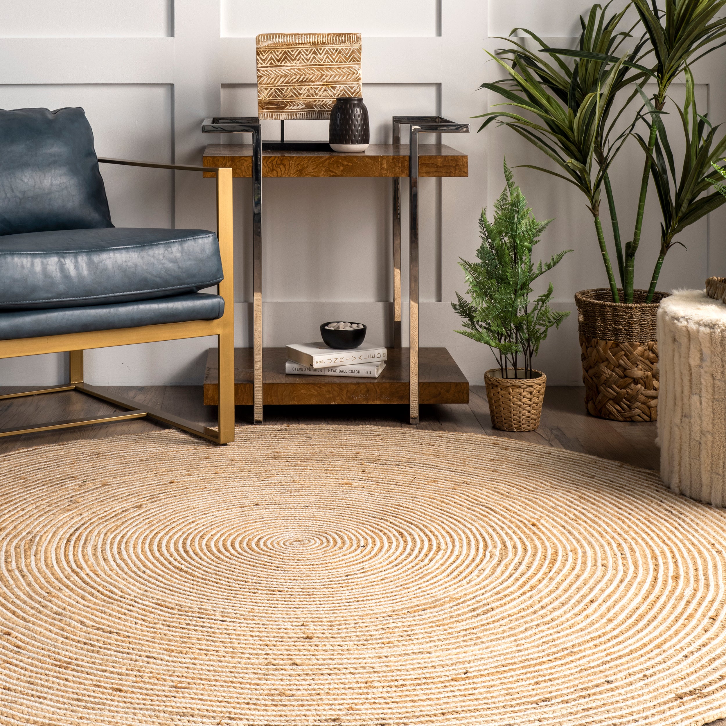 Alanis Farmhouse Jute Area Rug - Image 8