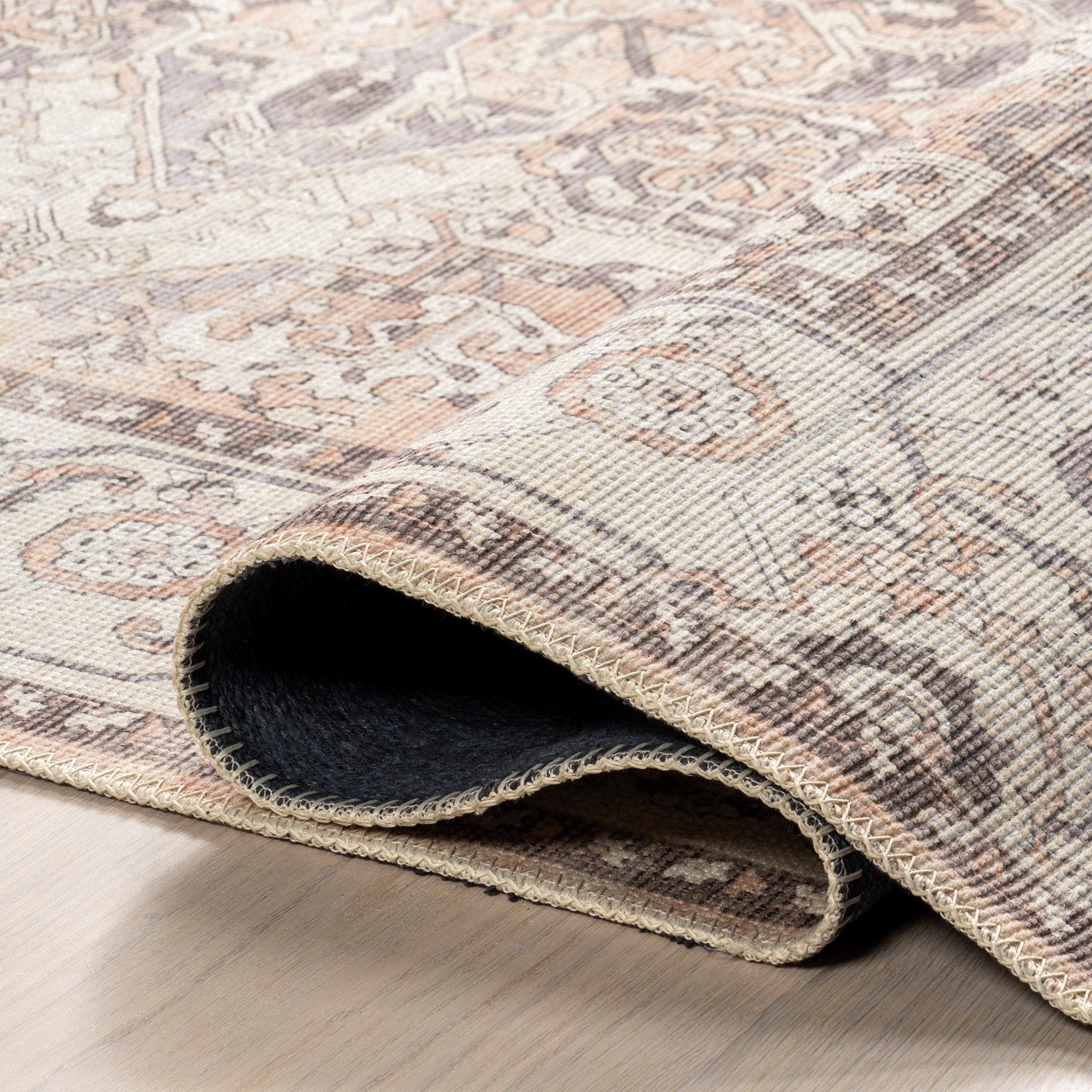 Green Haven Collection Mylah Recycled Cotton Machine Washable Area Rug - Image 4