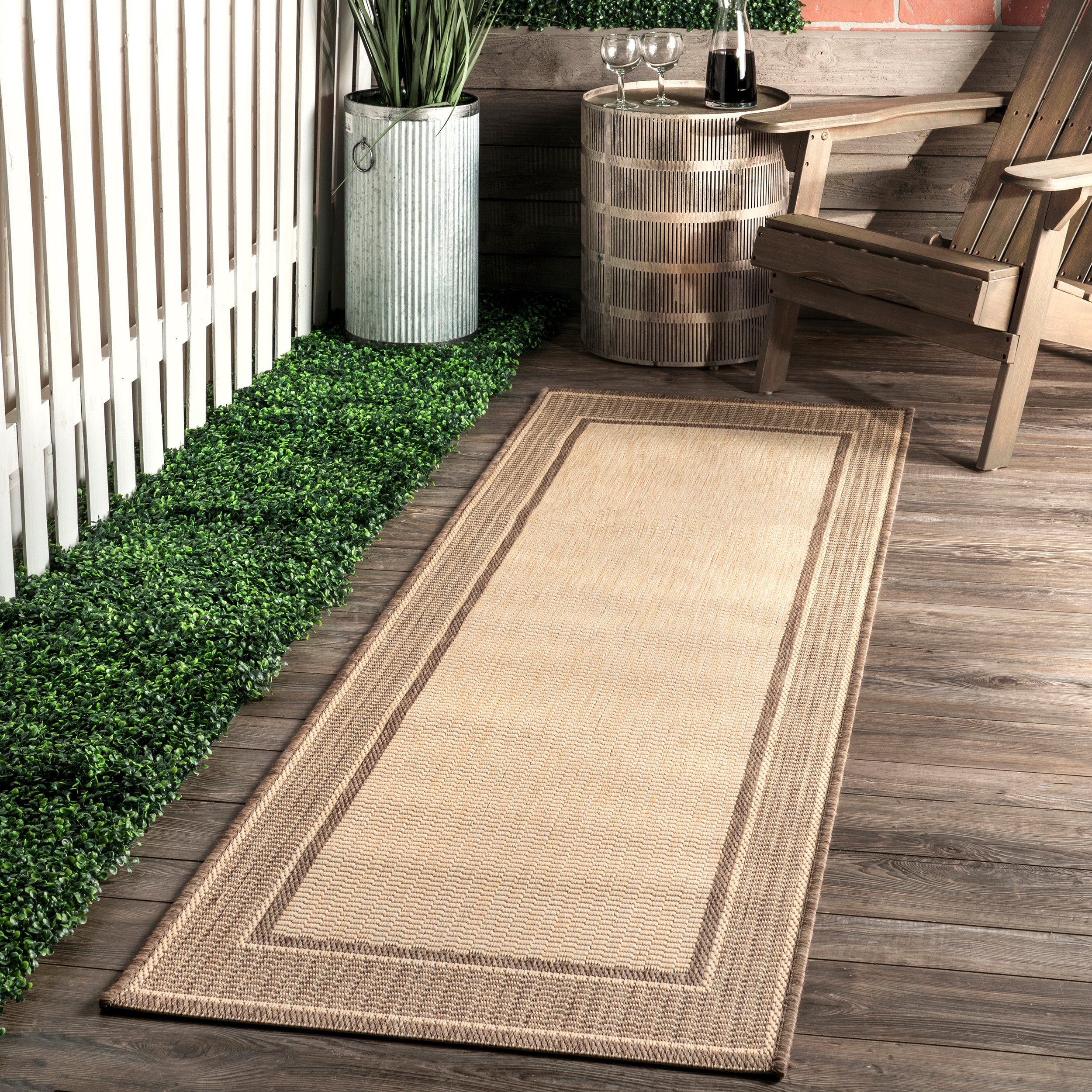 Gris Contemporary Indoor/Outdoor Area Rug - Image 22