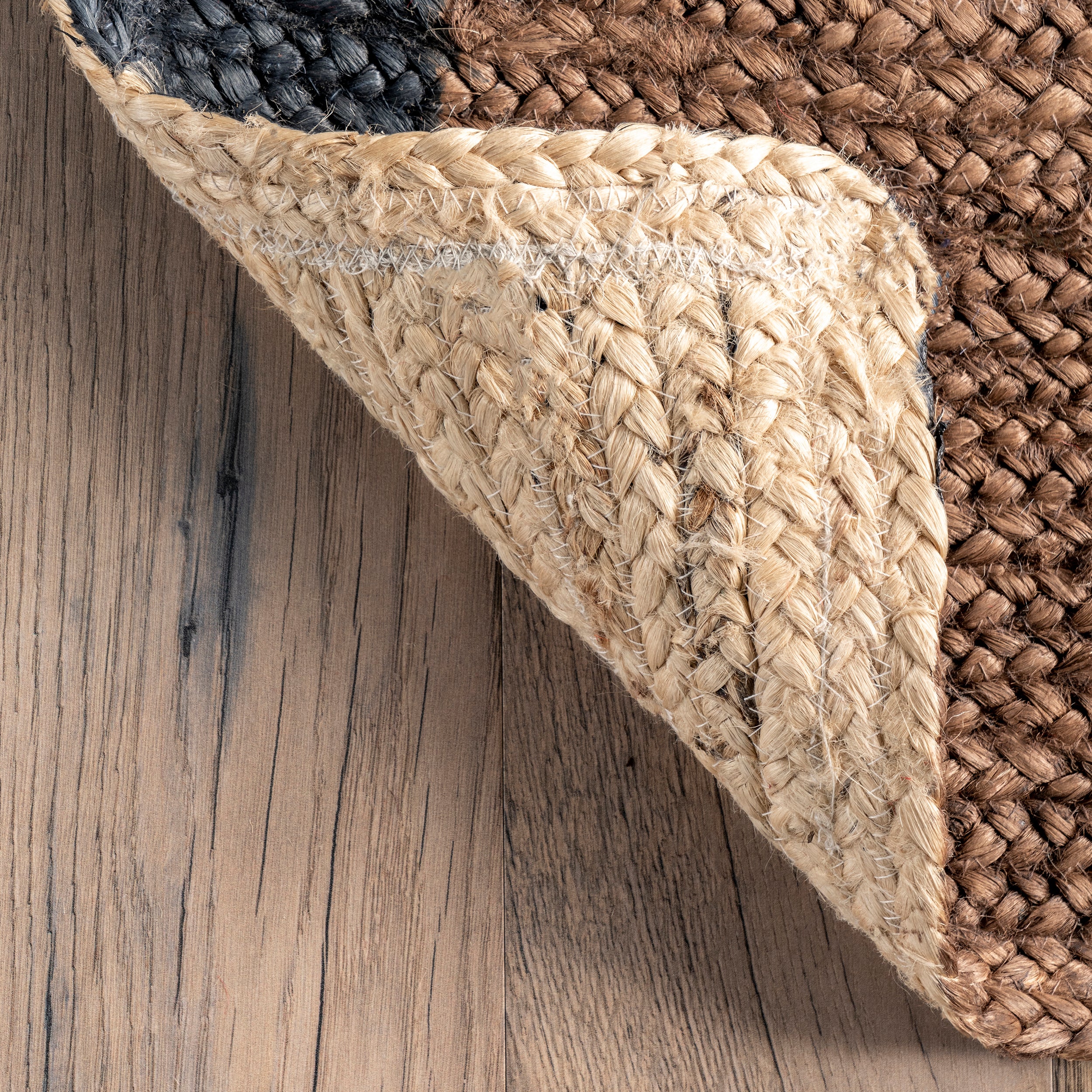 Holli Abstract Braided Jute Area Rug - Image 7
