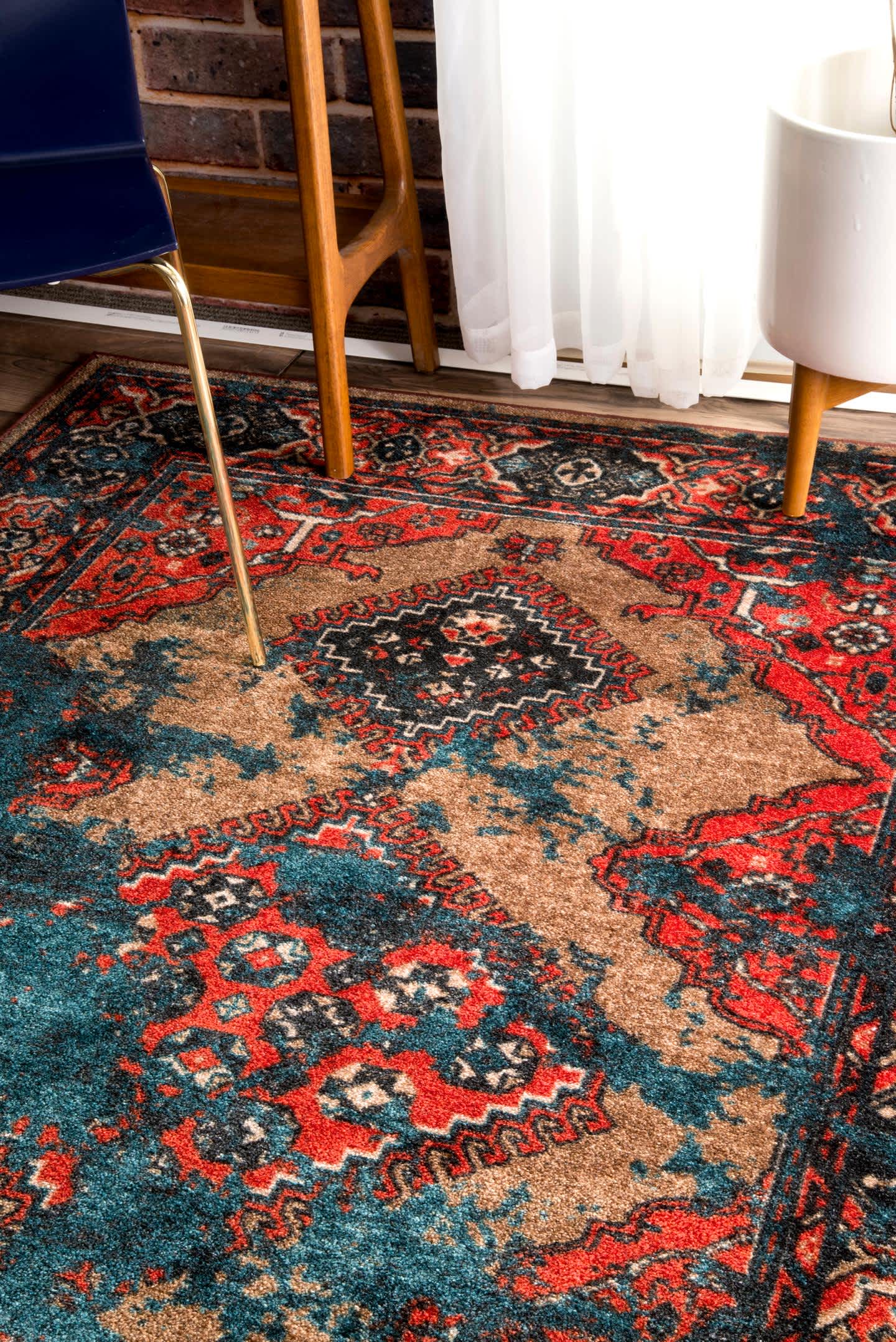 Distressed Tribal Lavonna Area Rug - Image 3