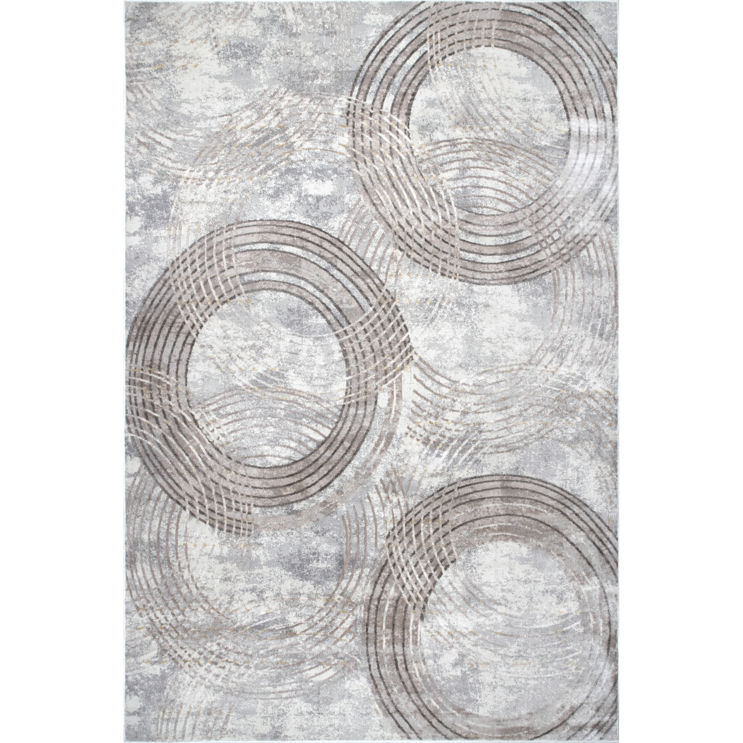 Austin Abstract Circles Area Rug