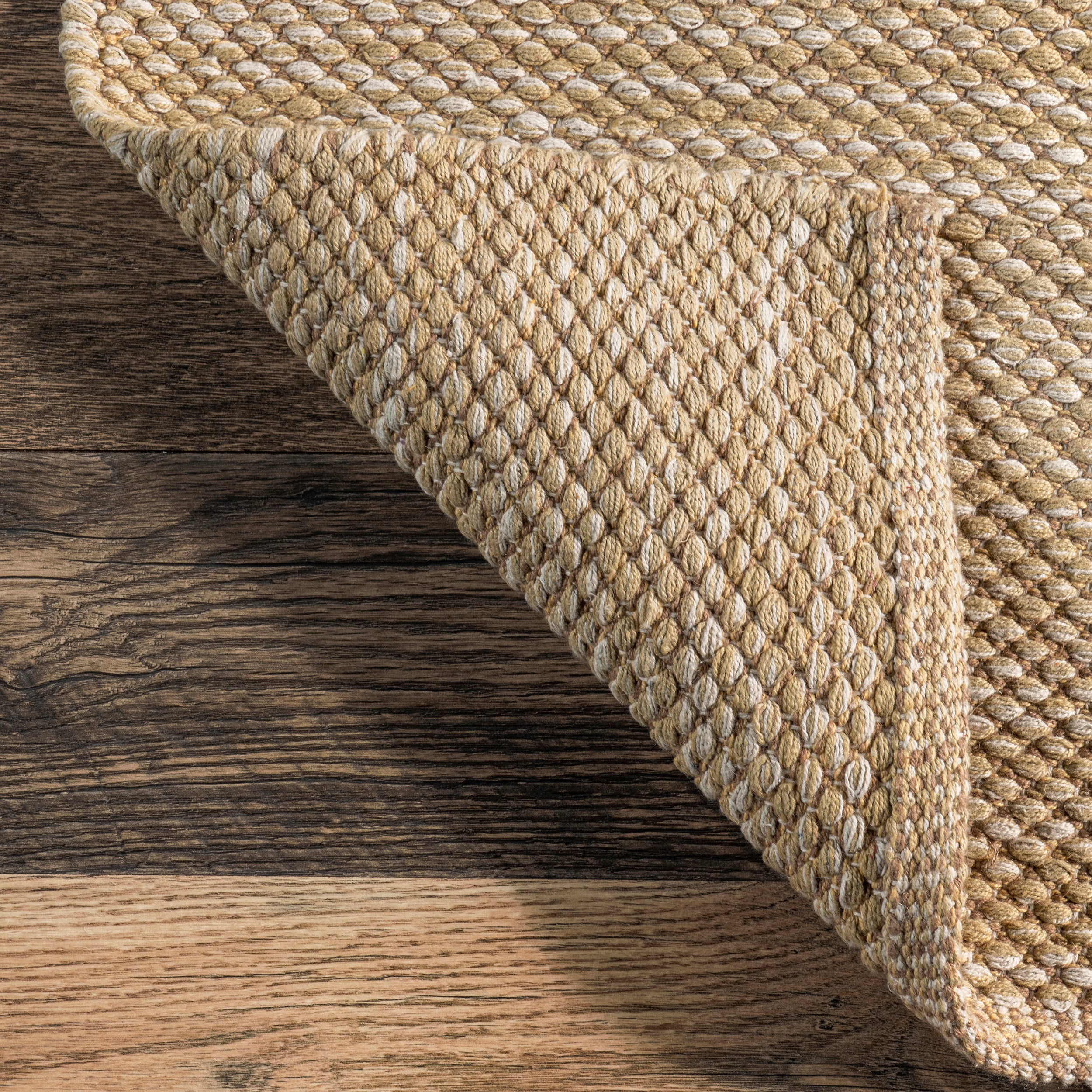 Alessi Solid Farmhouse Cotton Area Rug - Image 7