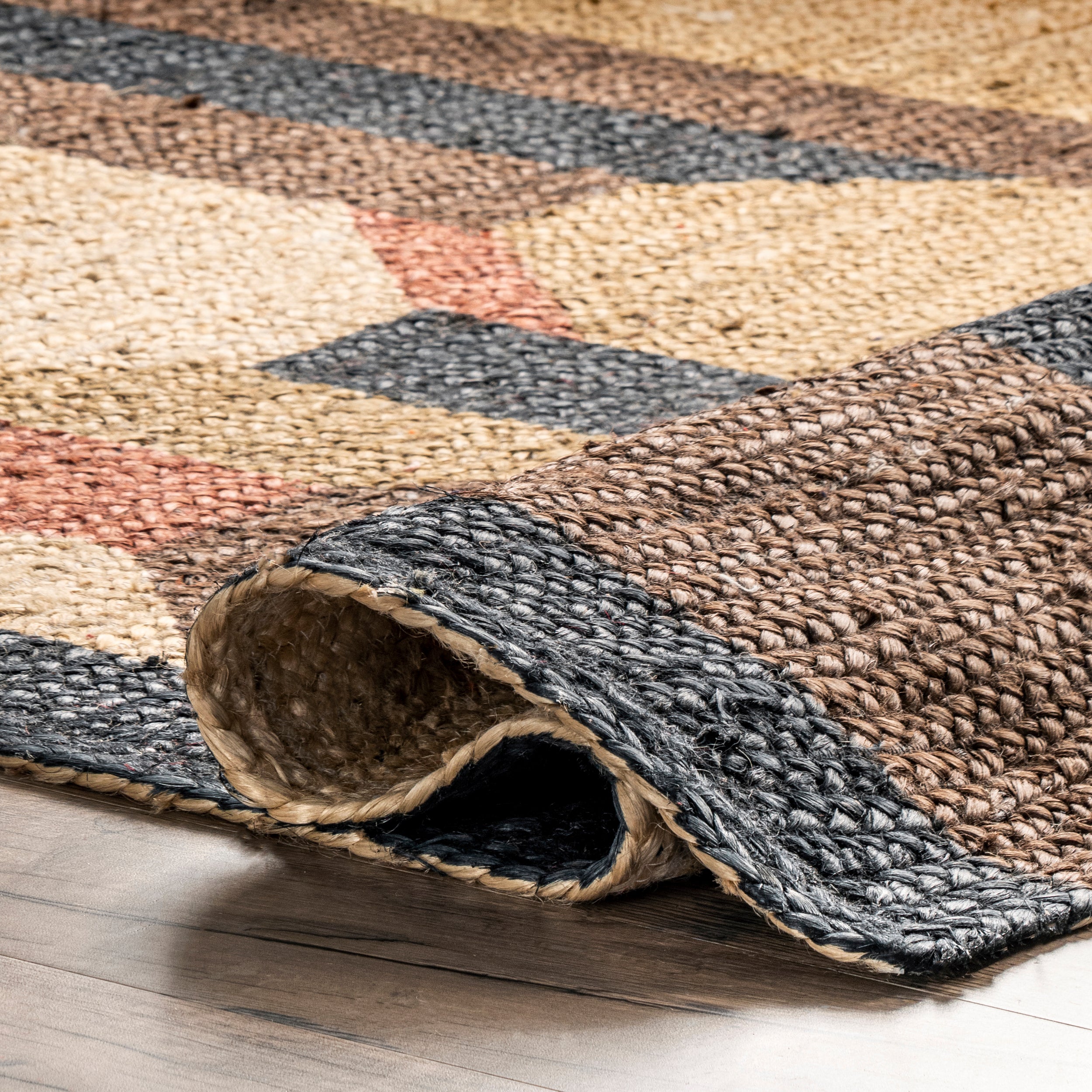 Holli Abstract Braided Jute Area Rug - Image 4