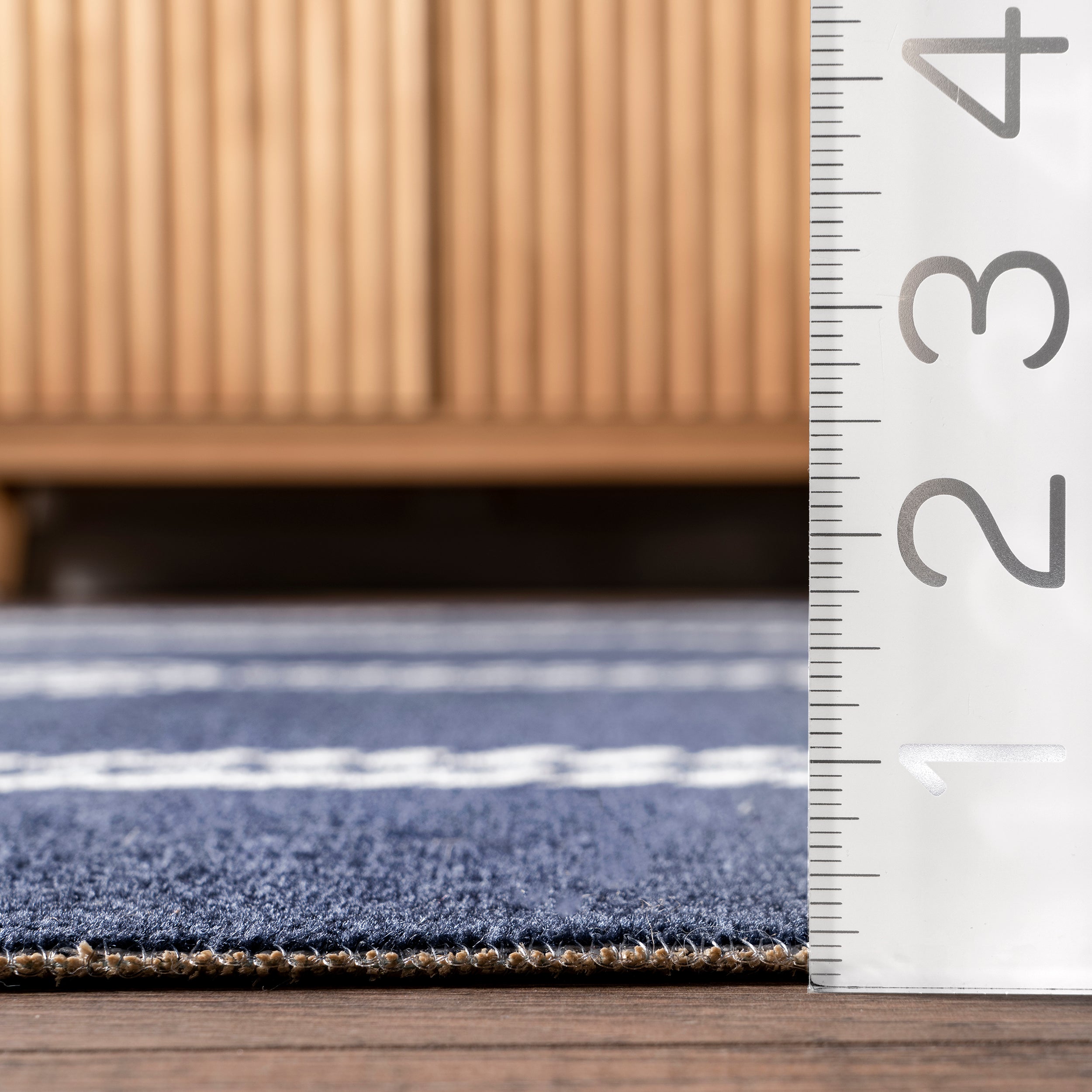 Ida Coastal Ropes Indoor/Outdoor Fringe Area Rug - Image 3