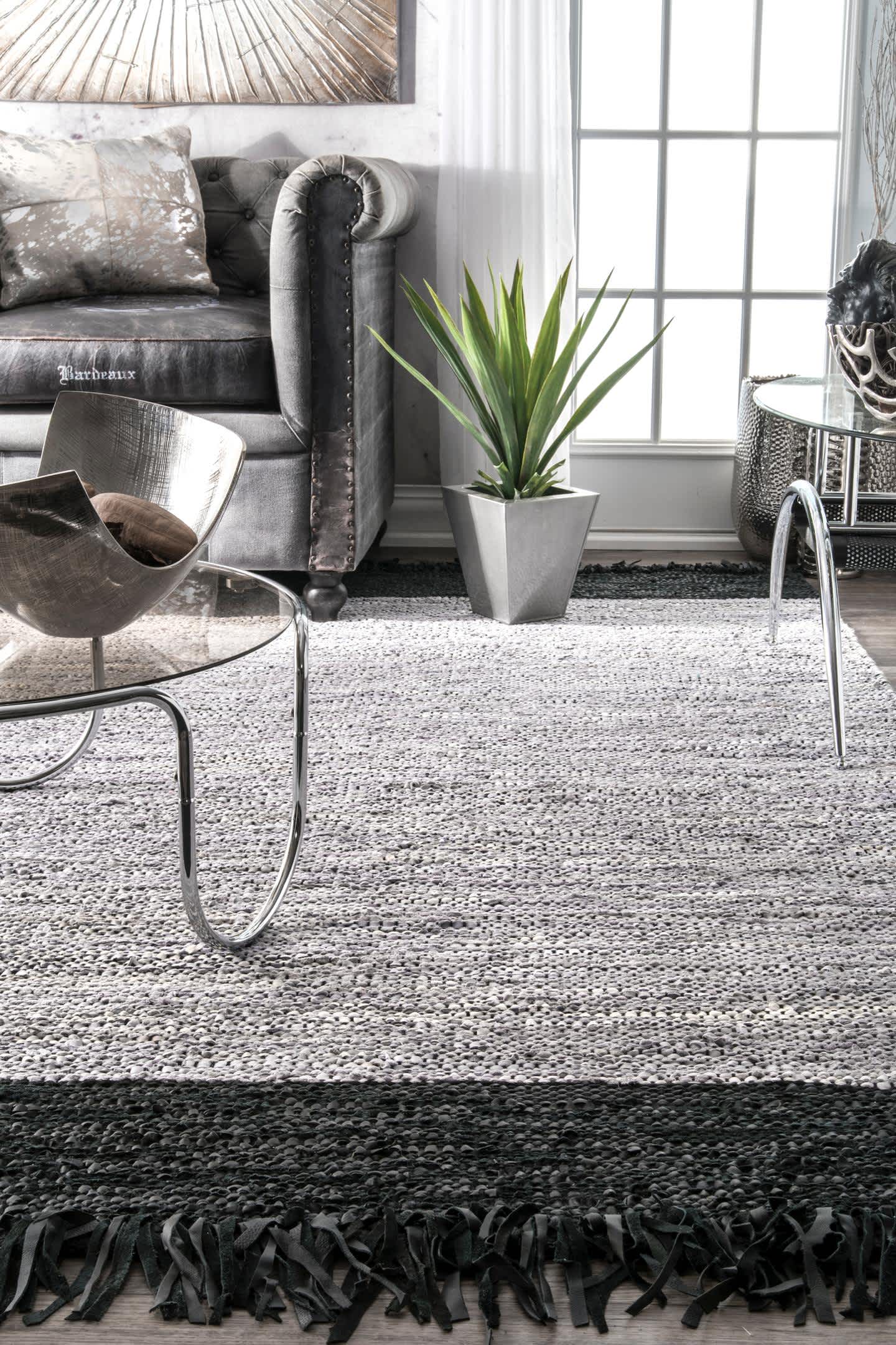 Handmade Otha Tassel Rug - Image 4
