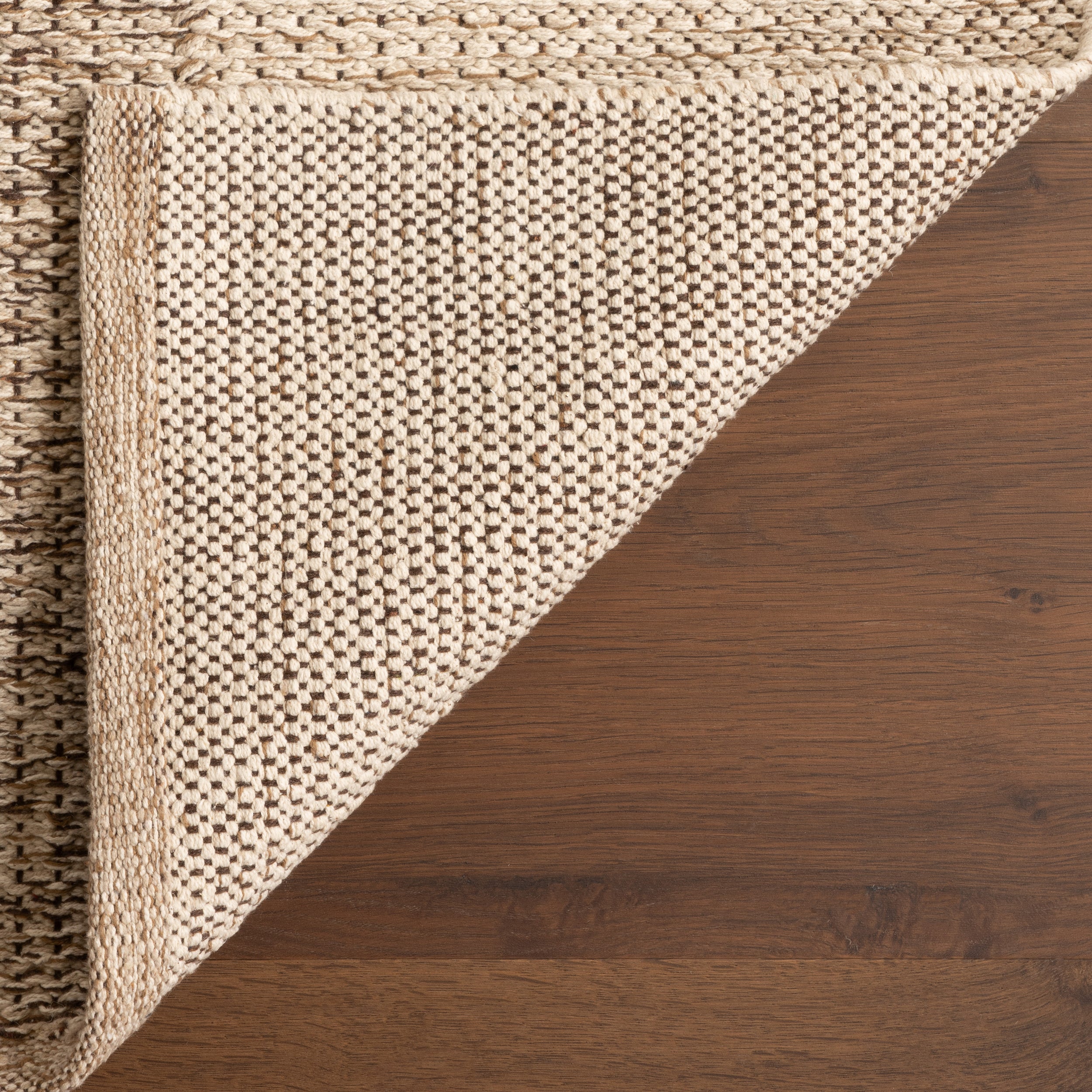 Eldora Contemporary Checkered Jute Area Rug - Image 8