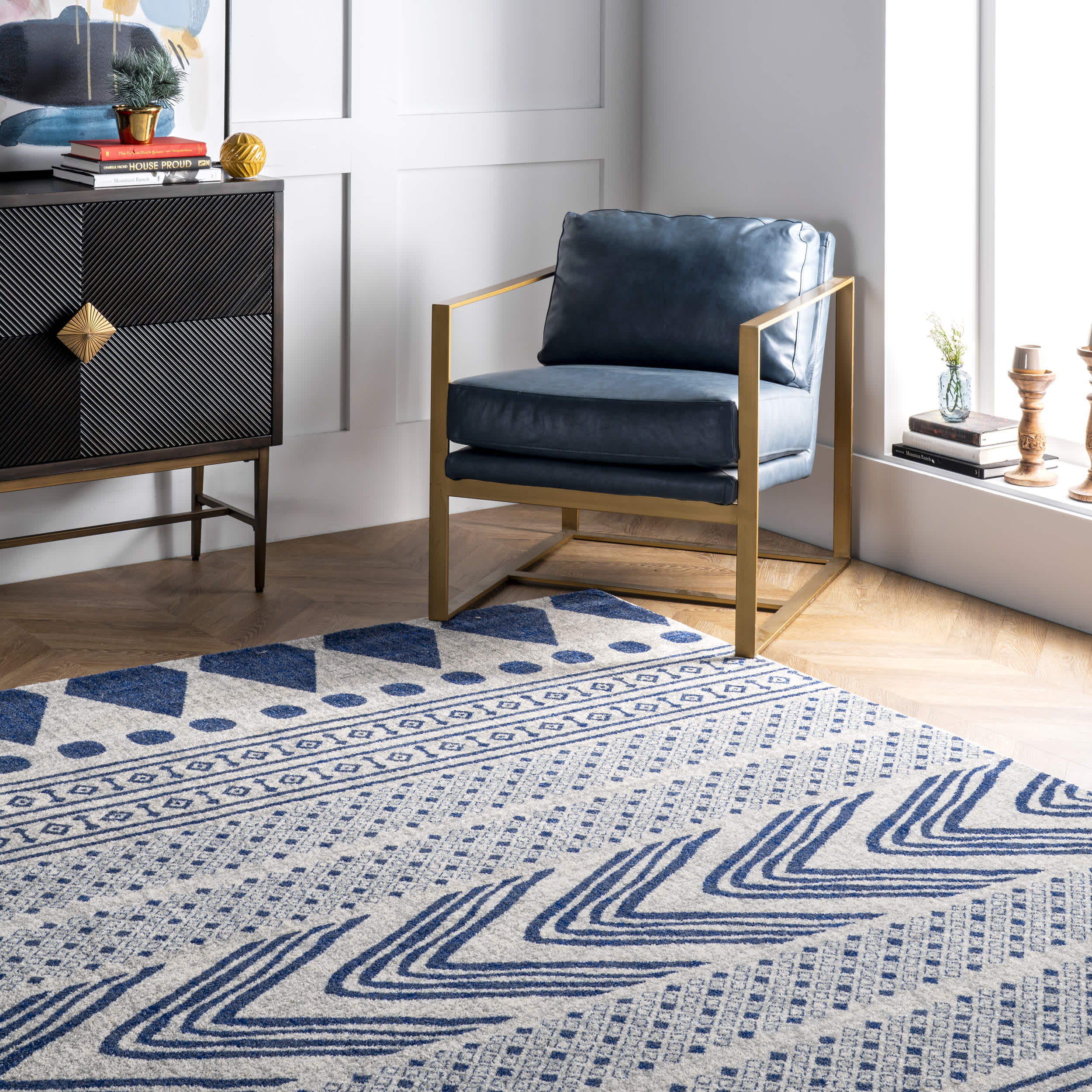 Shaina Tribal Area Rug - Image 20