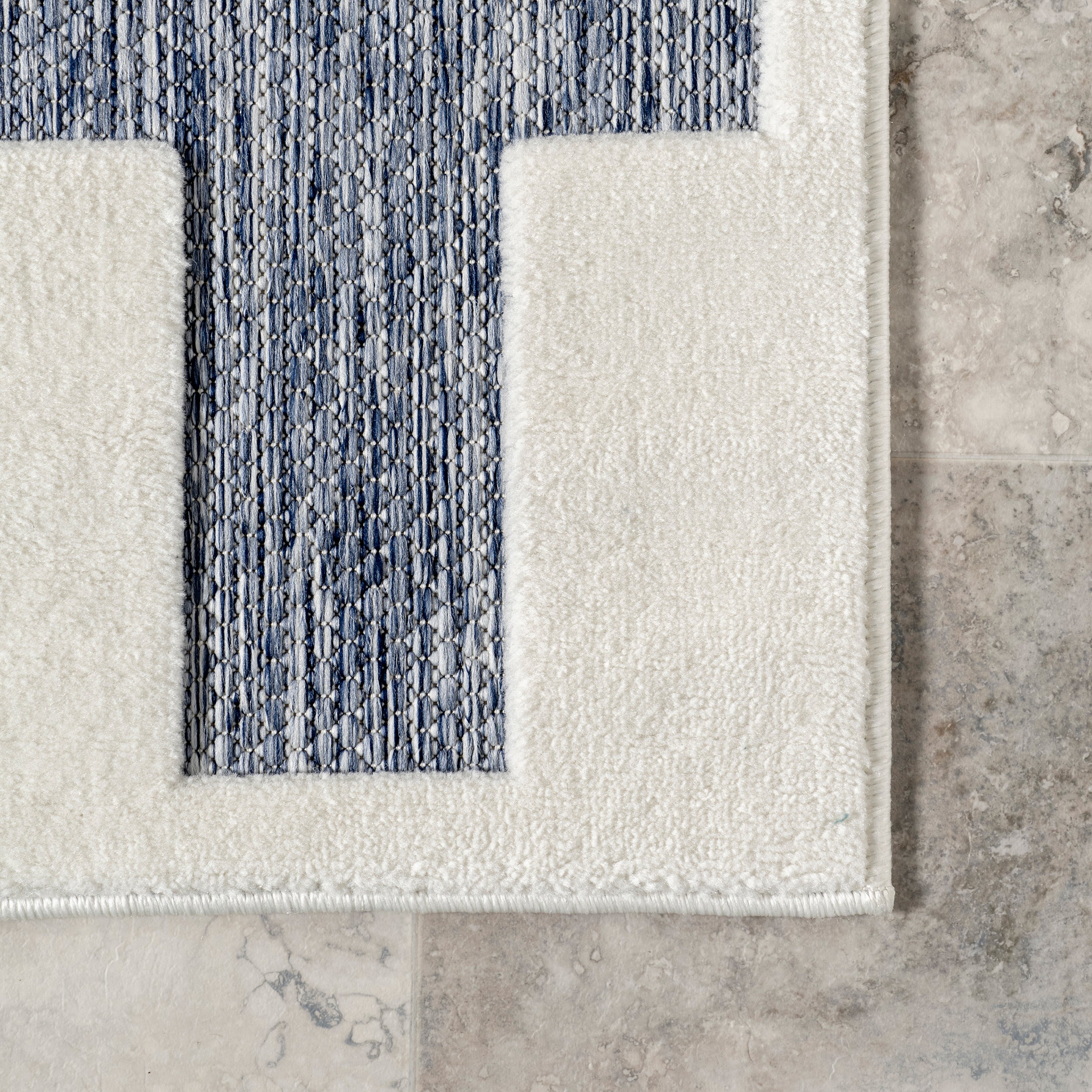 Neri Modern Bars Indoor/Outdoor Area Rug - Image 5