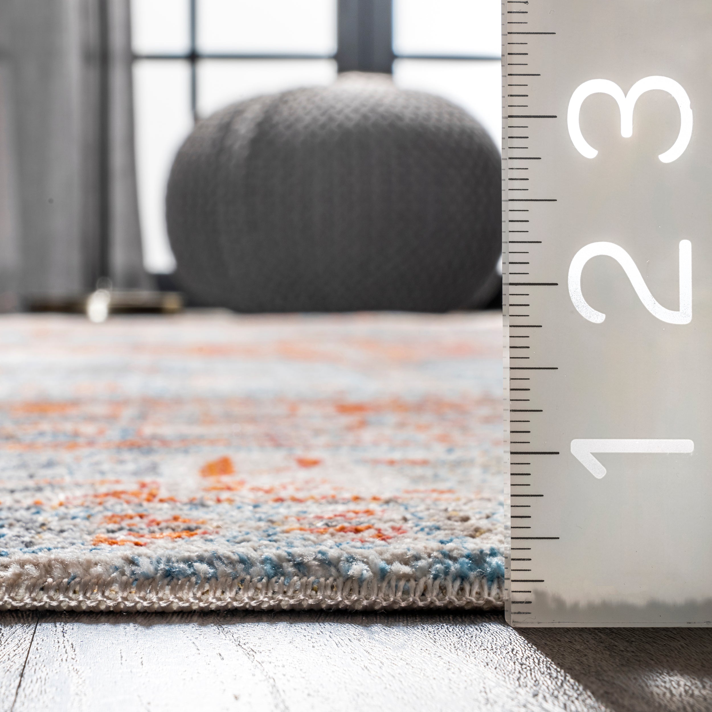 Farley Medallion Fringe Area Rug - Image 3