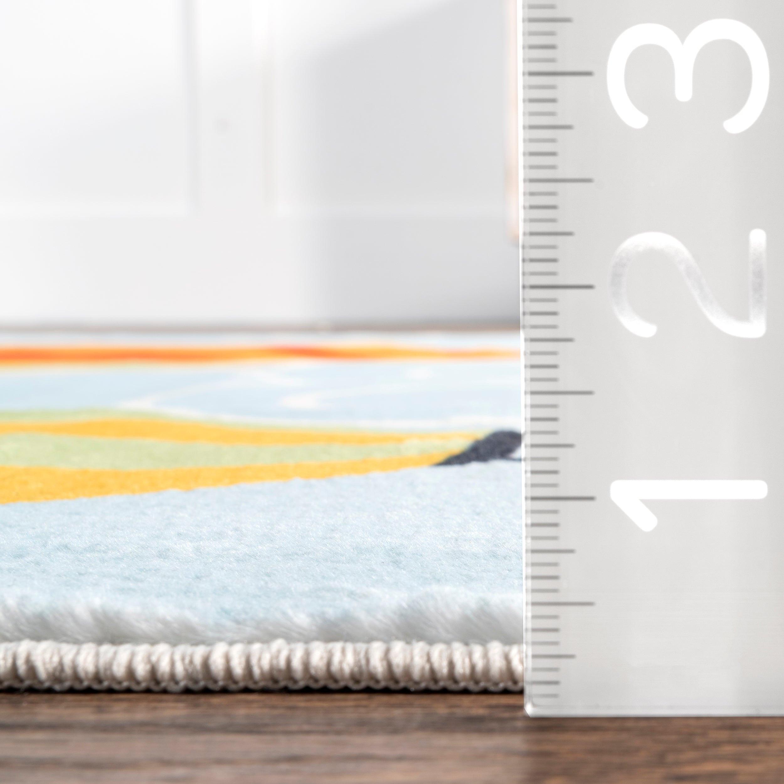 Annelie Balloon Machine Washable Kids Area Rug - Image 3