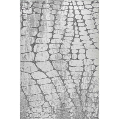 Jaycee Textured Stone Indoor/Outdoor Area Rug