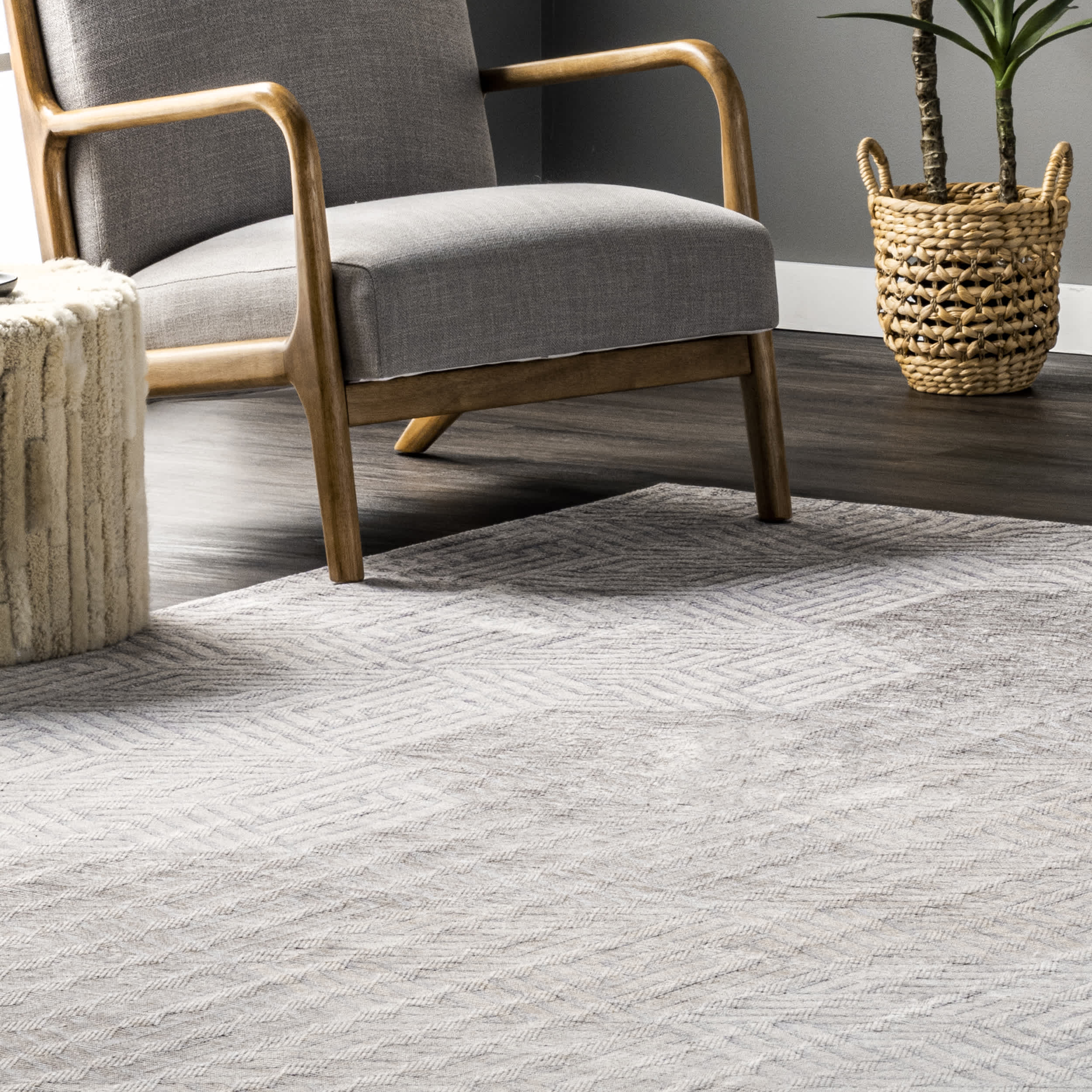 Ophelia Washable Honeycomb Area Rug - Image 9