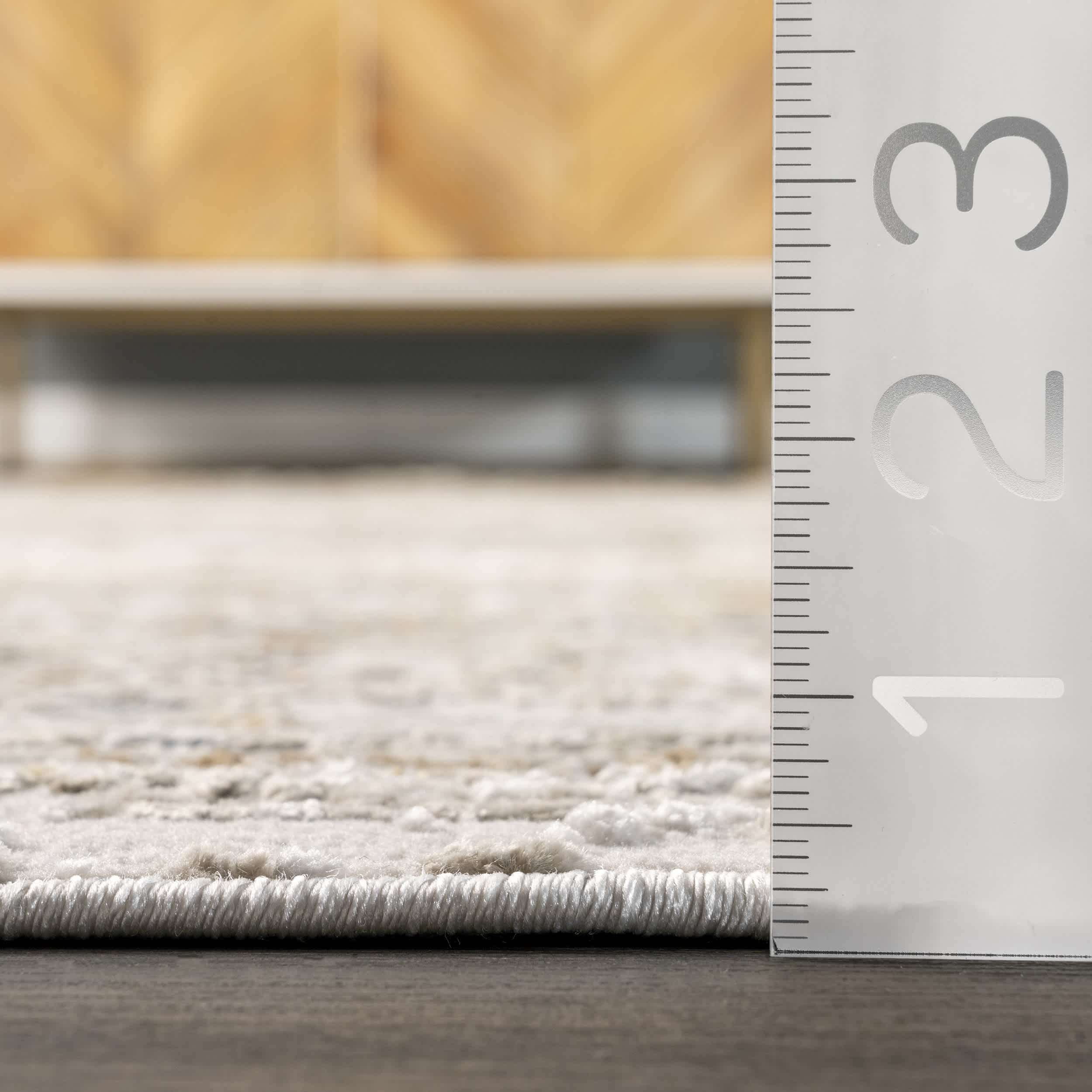 Lucille Faded Vintage Medallion Area Rug - Image 3