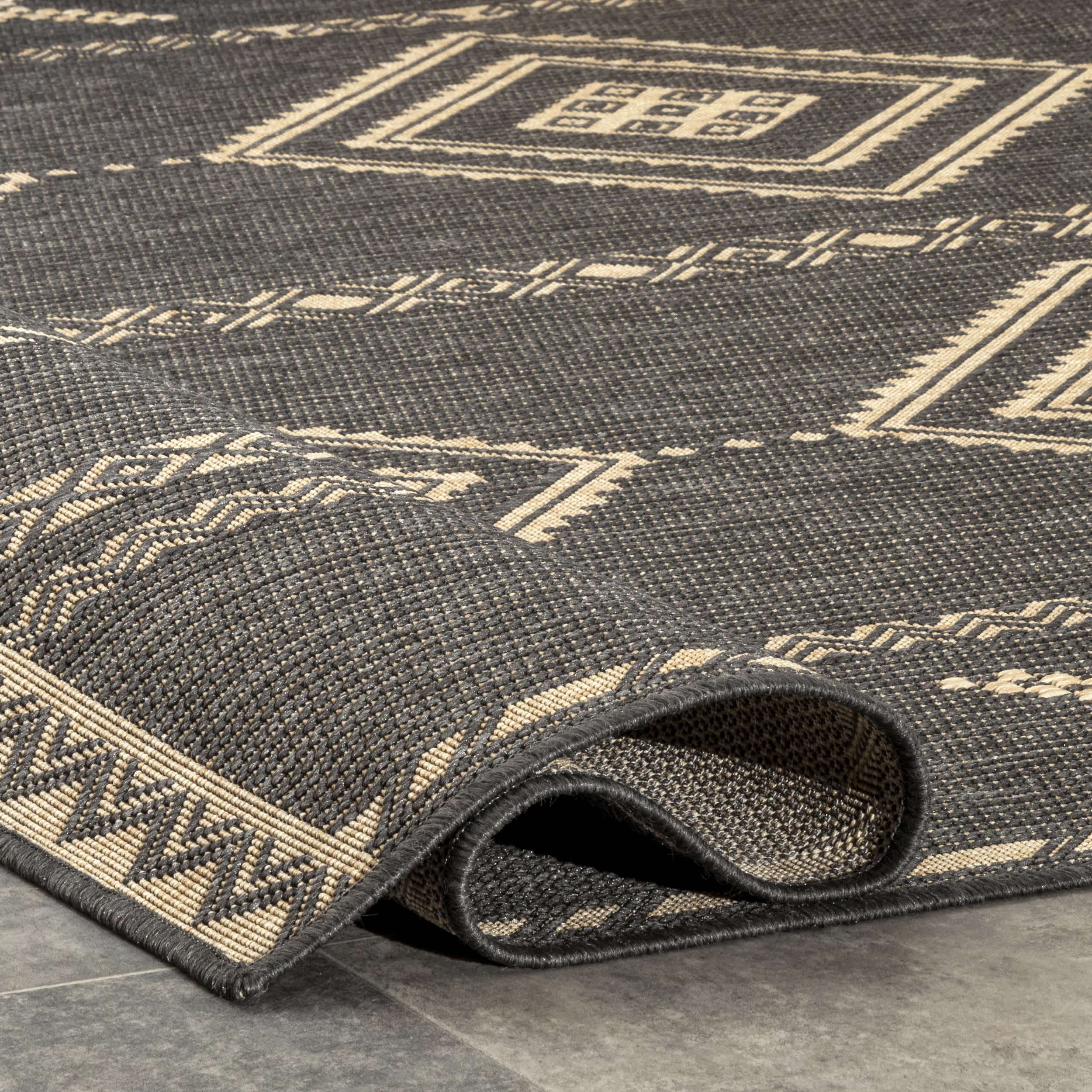 Aria Tribal Transitional Indoor/Outdoor Area Rug - Image 4