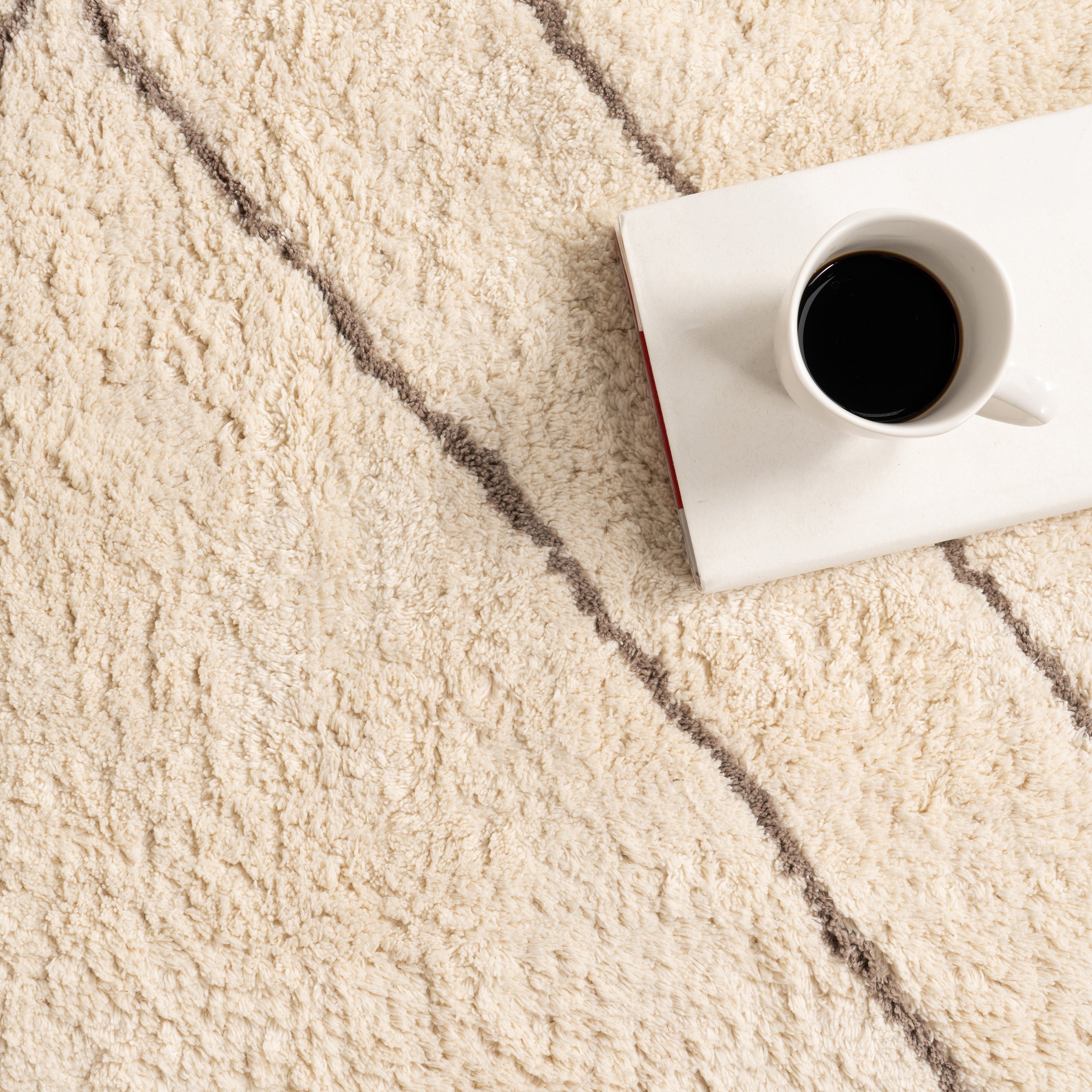 Egeria Modern Abstract Cotton Area Rug - Image 7