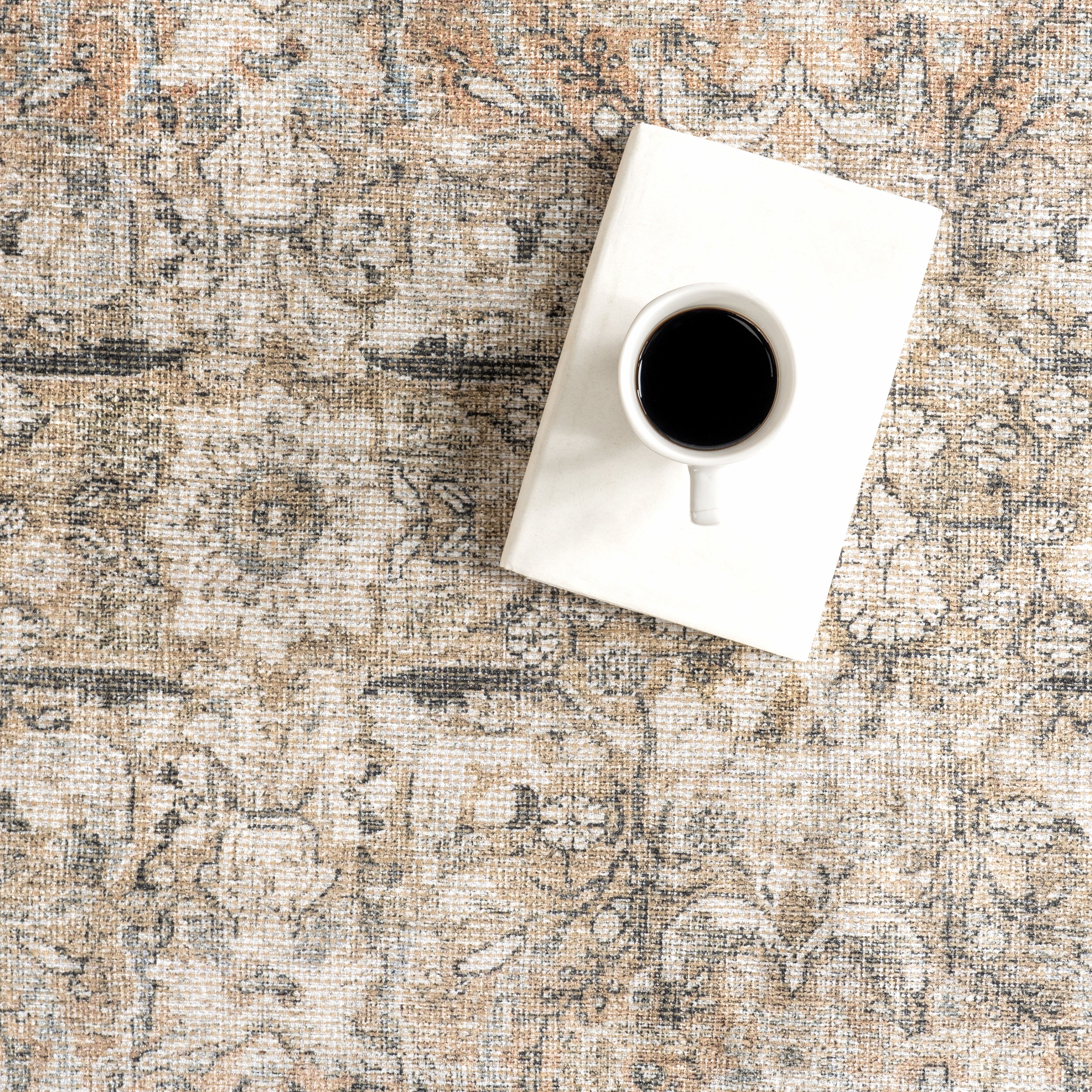 Hillstone Collection Deka Traditional Vintage Medallion Area Rug - Image 7