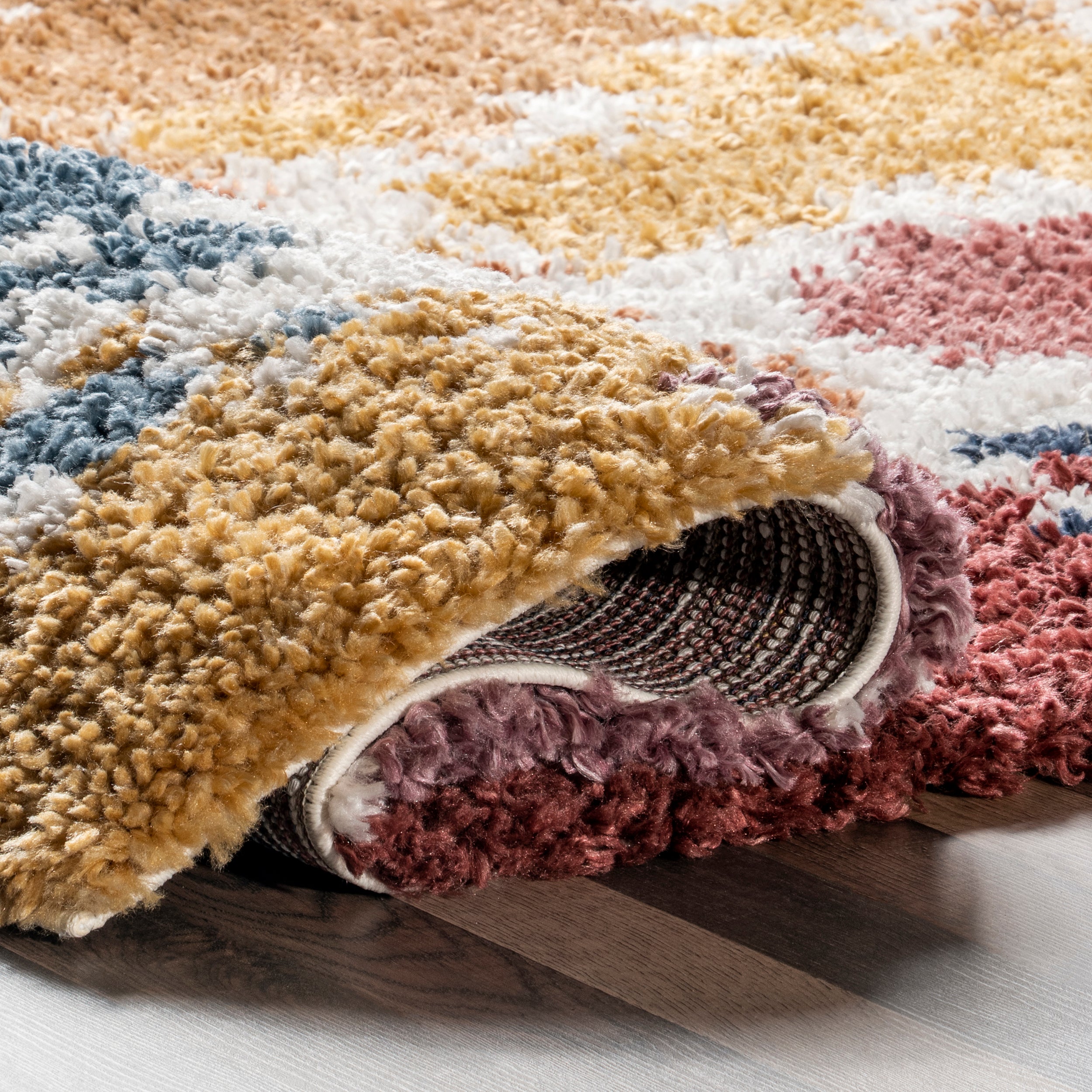 Queenie Colorful Splatter Kids Shag Area Rug - Image 4