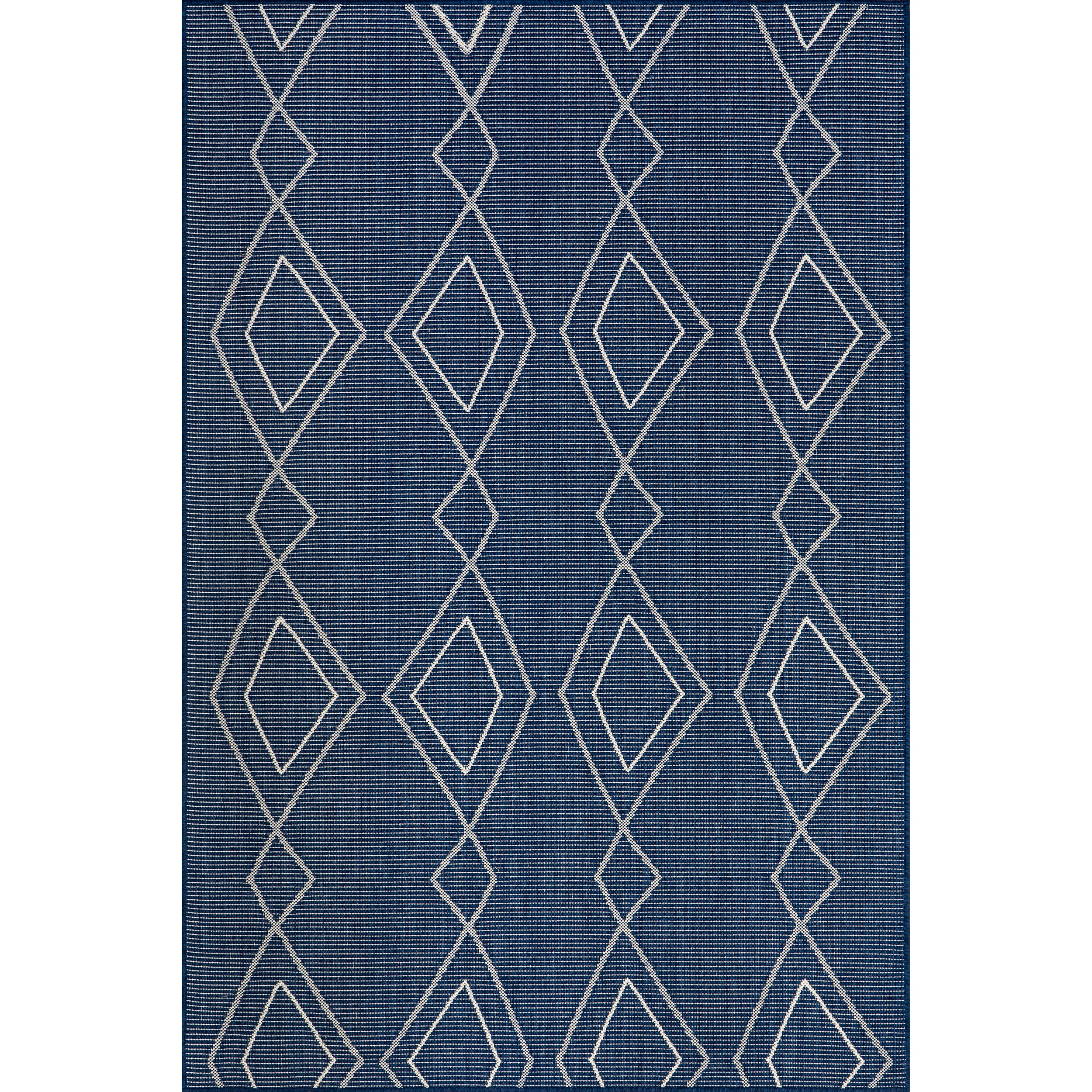 Mallie Moroccan Striped Indoor/Outdoor Area Rug