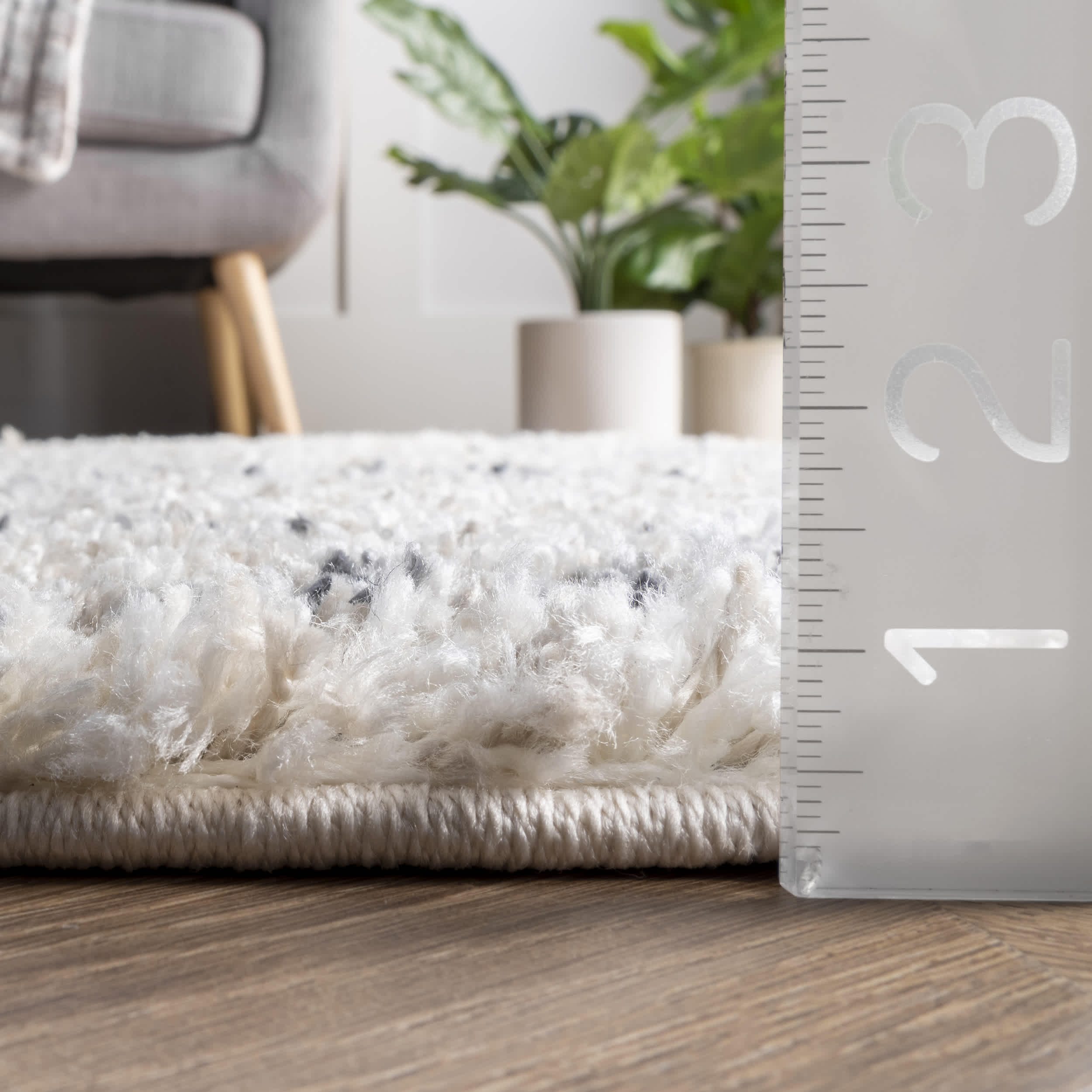 Selah Geometric Shag Area Rug - Image 13