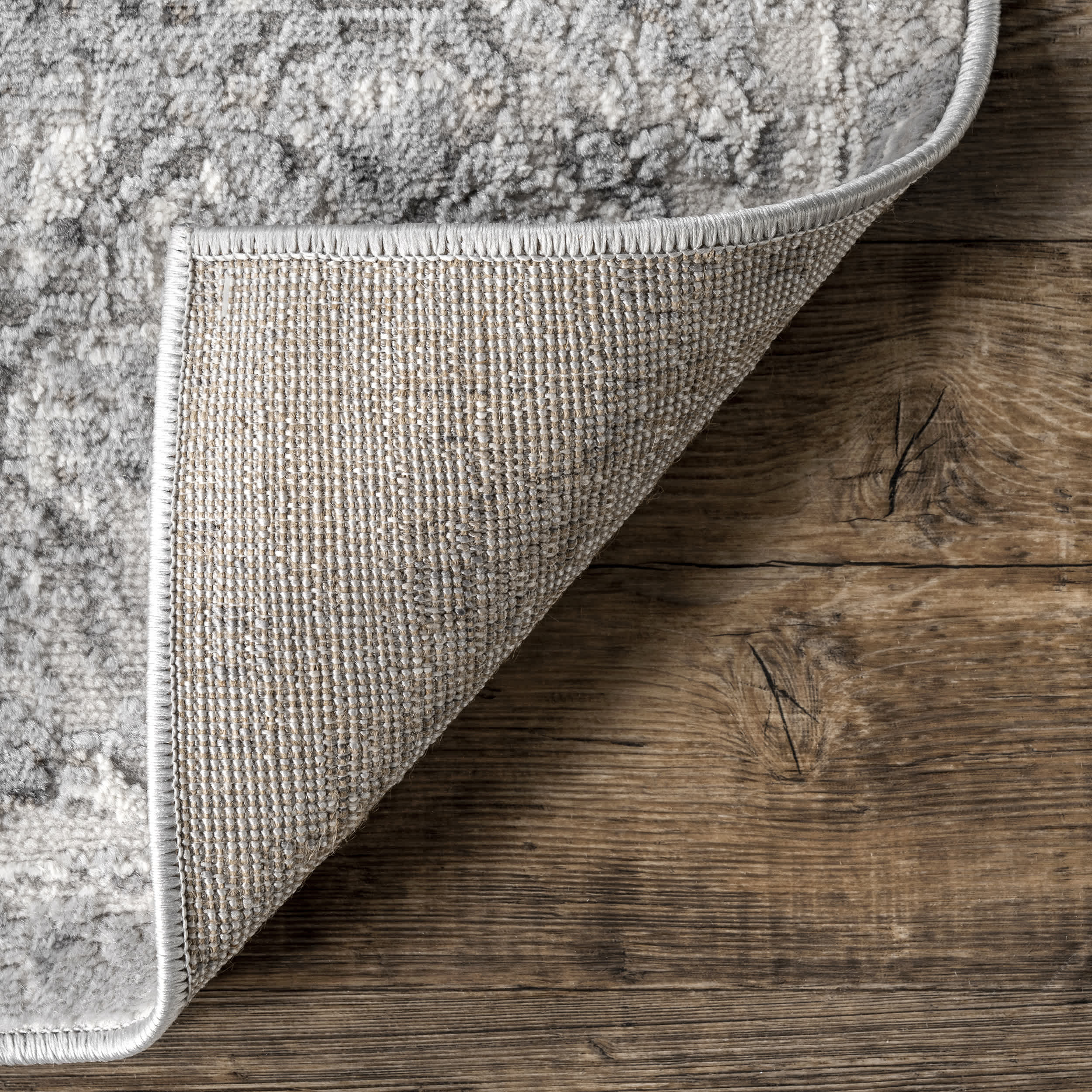 Lola Distressed Medallion Area Rug - Image 7