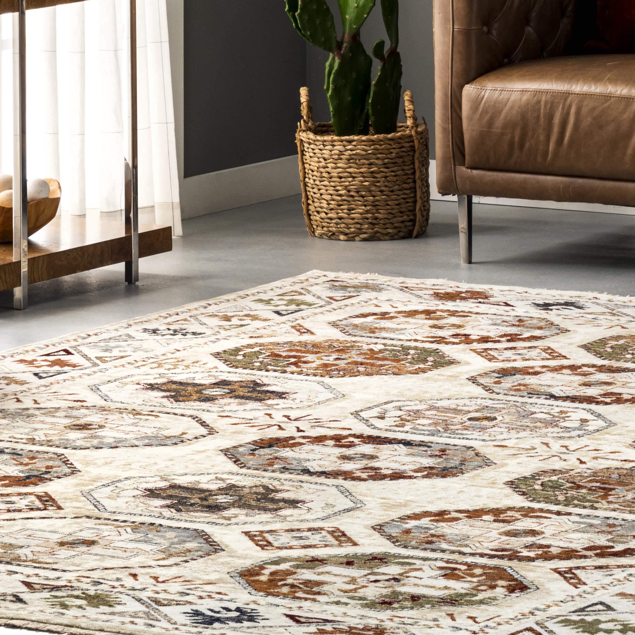 Astrid Traditional Motif Fringe Area Rug - Image 9