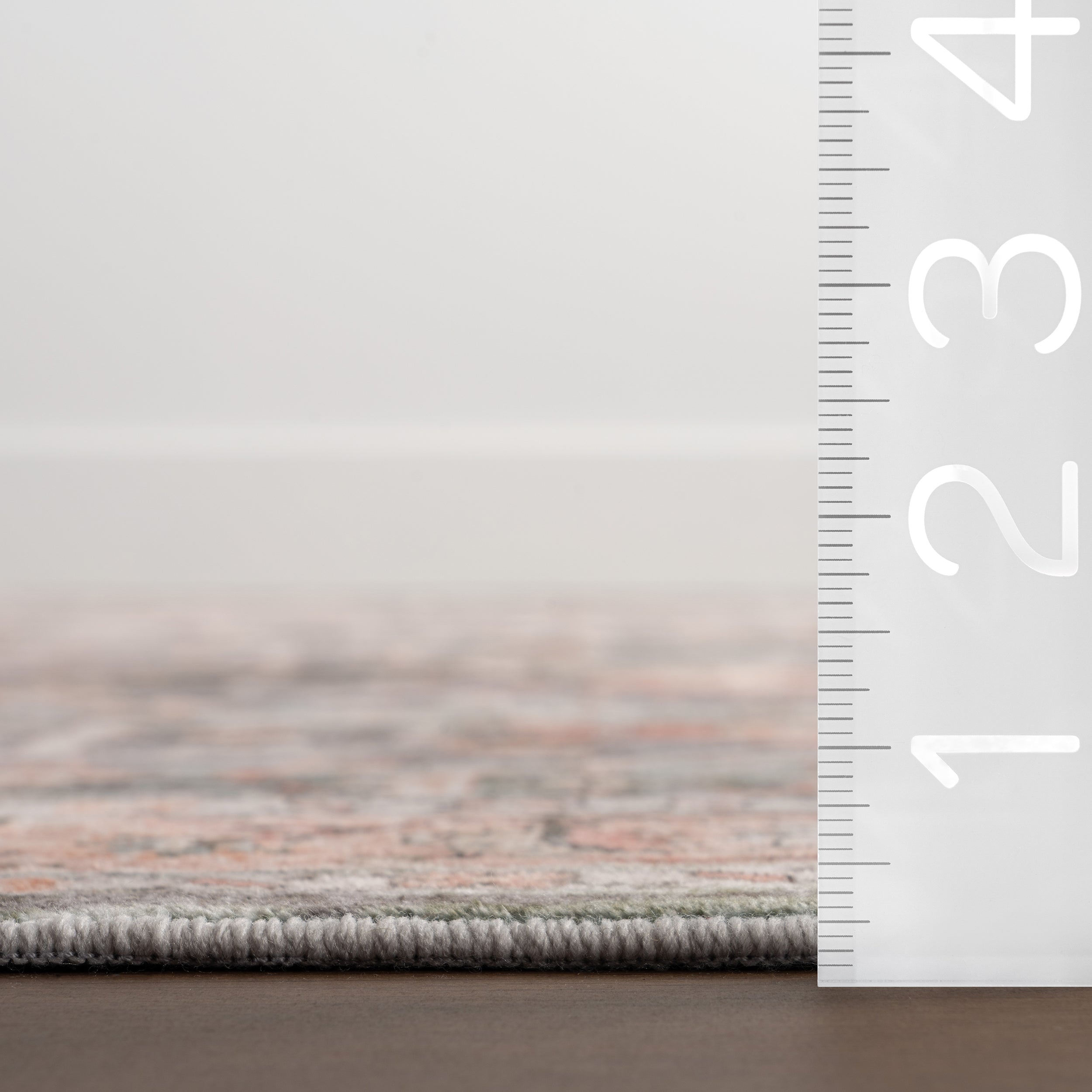 Caisyn Bordered Medallion Machine Washable Area Rug - Image 3