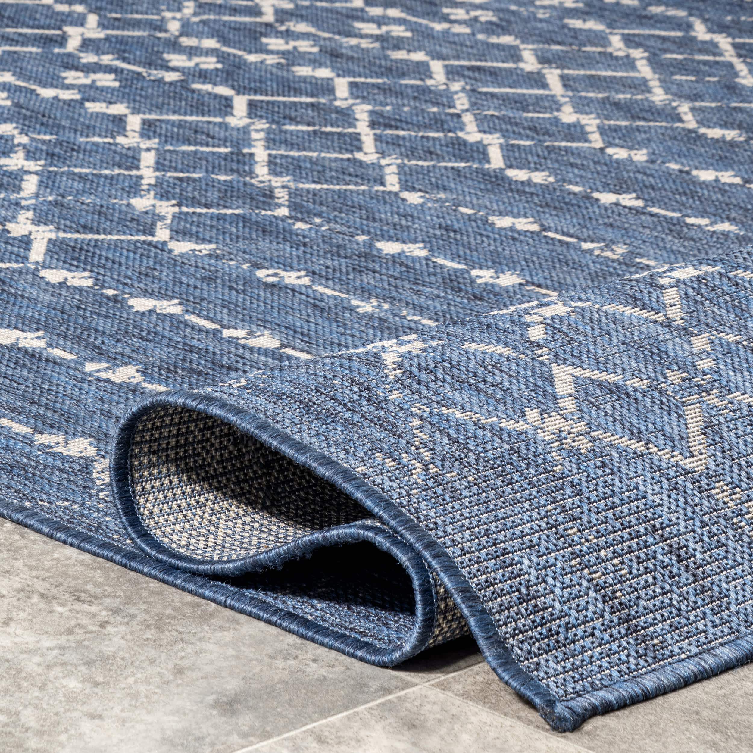 Grayson Moroccan Trellis Indoor/Outdoor Area Rug - Image 4