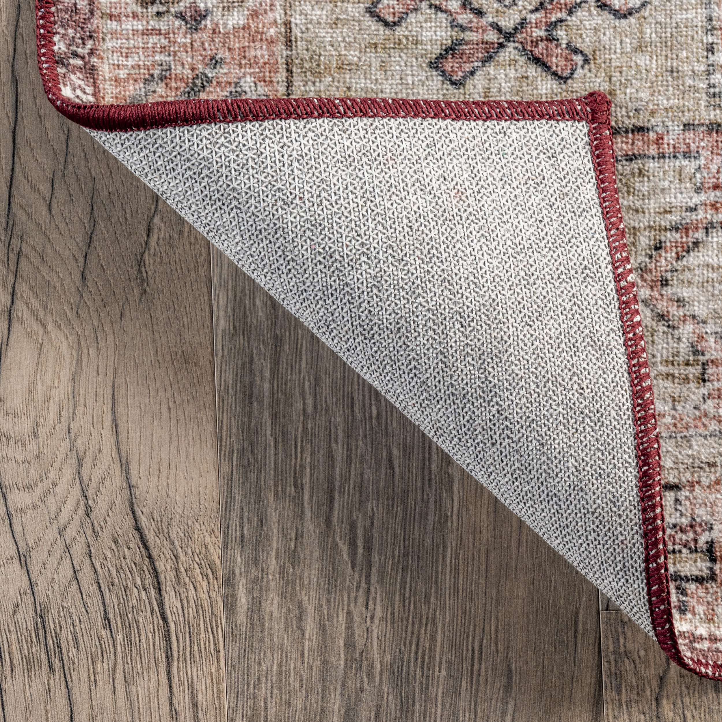 Palace Medallion Washable Area Rug - Image 7