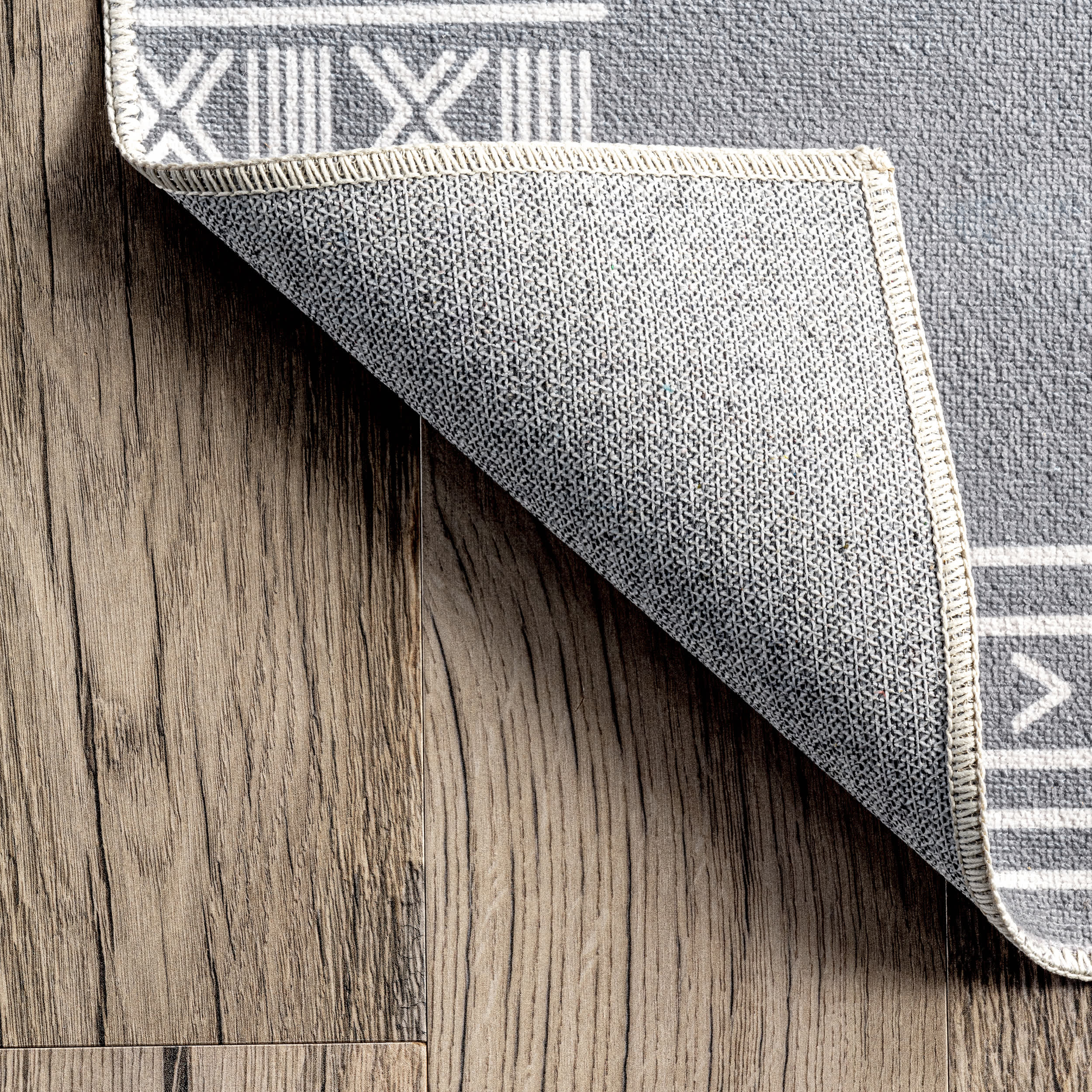 Arina Machine Washable Global Inspired Simplistic Tribal Area Rug - Image 17