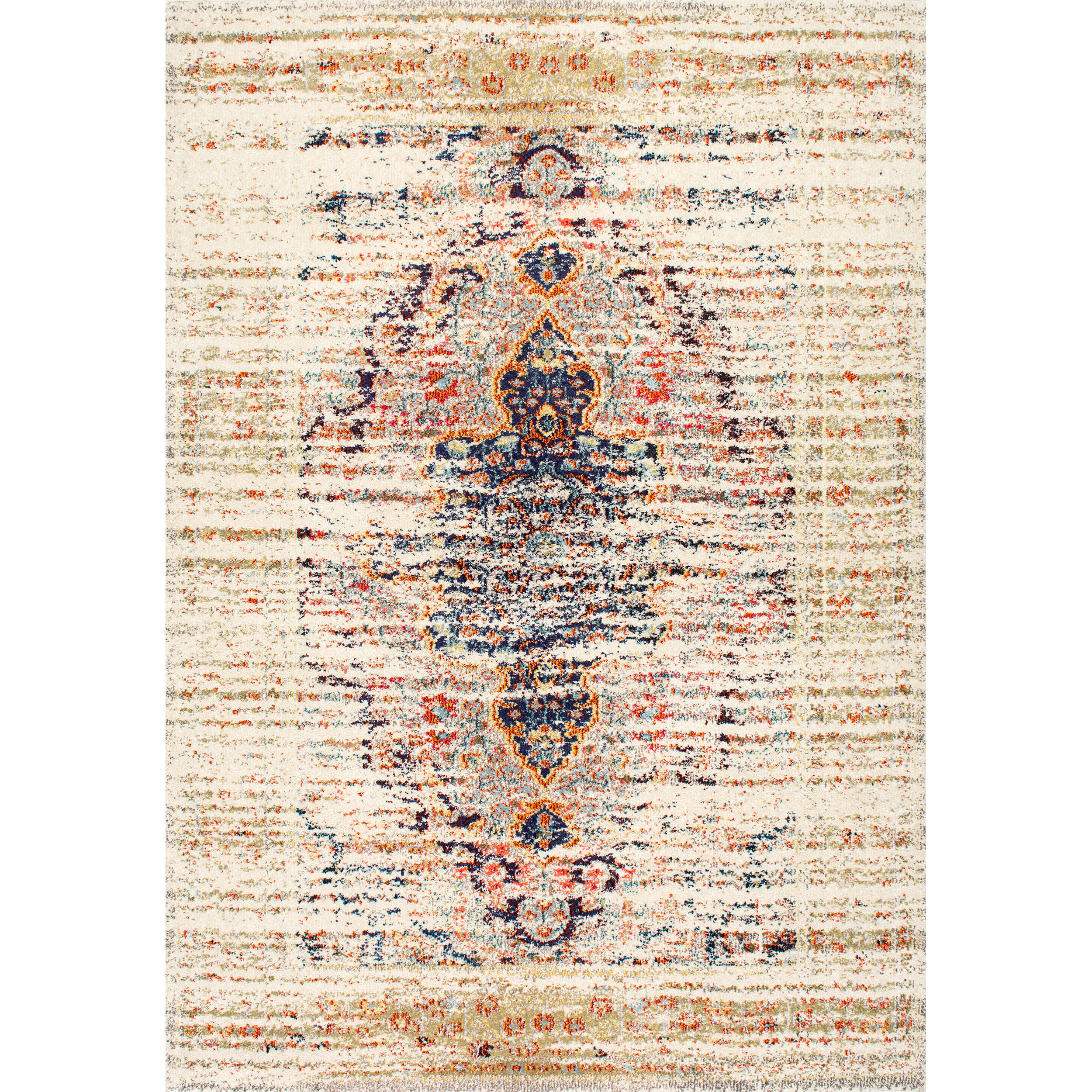 Distressed Persian Sarita Area Rug - Image 13