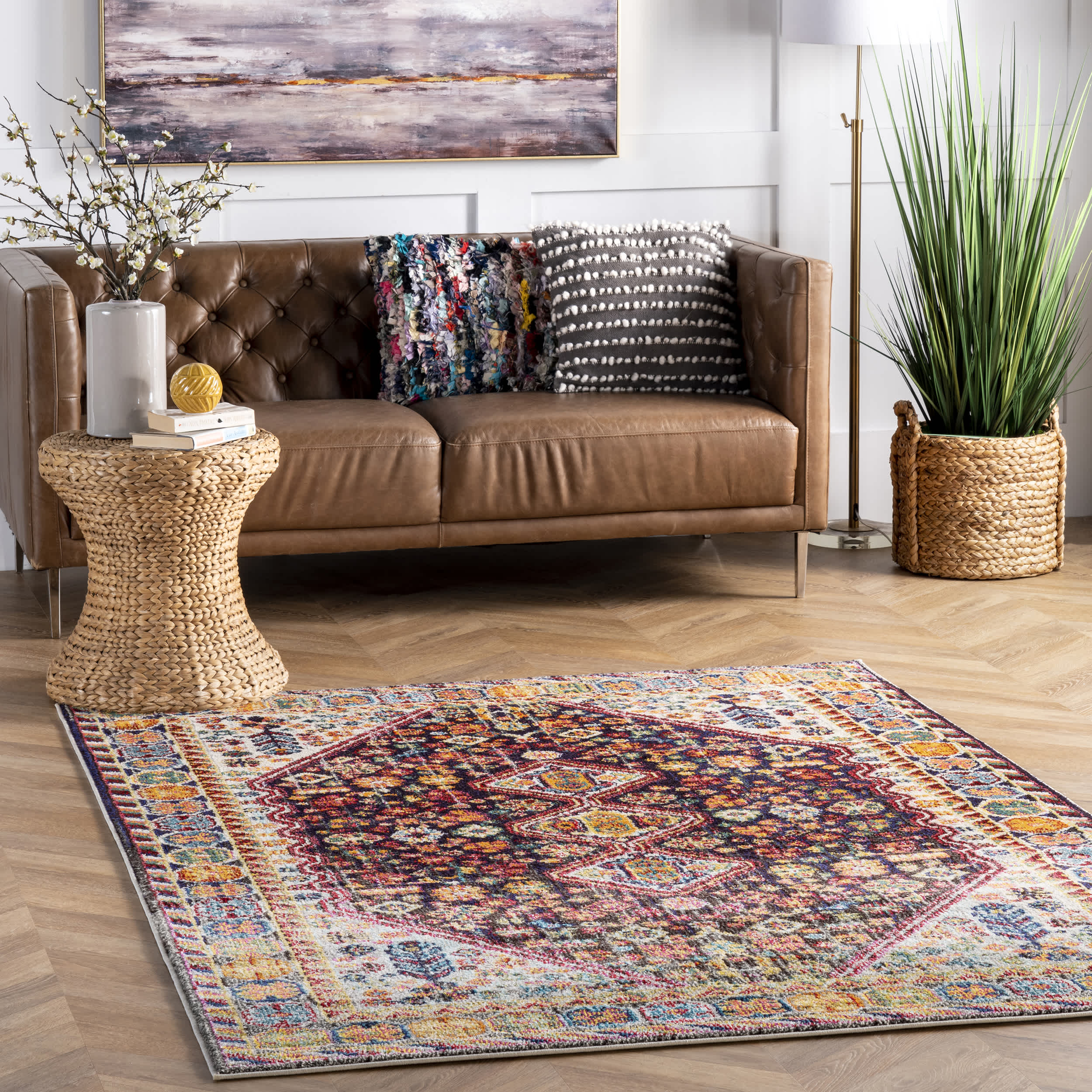 Vintage Erline Area Rug - Image 2