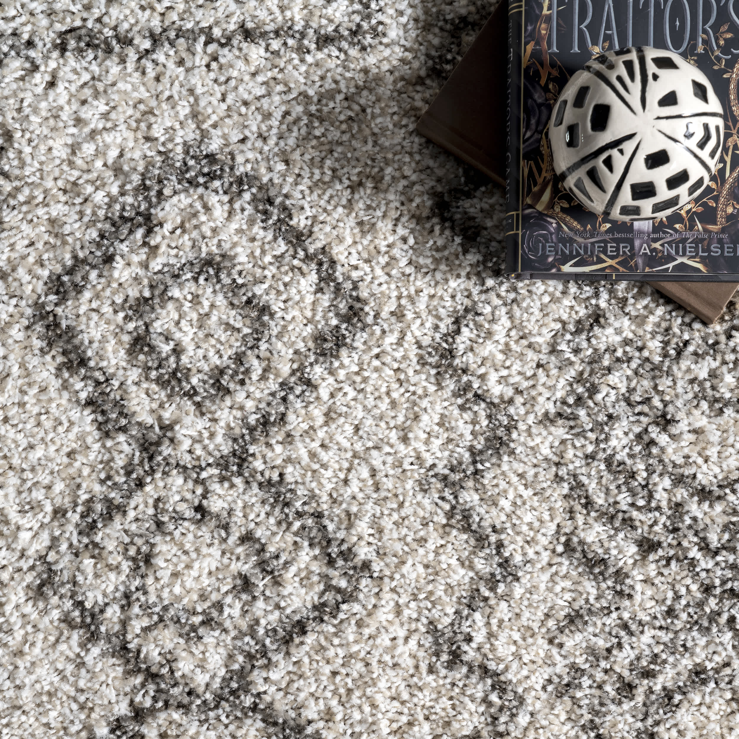 Hurley Tribal Shaggy Area Rug - Image 6