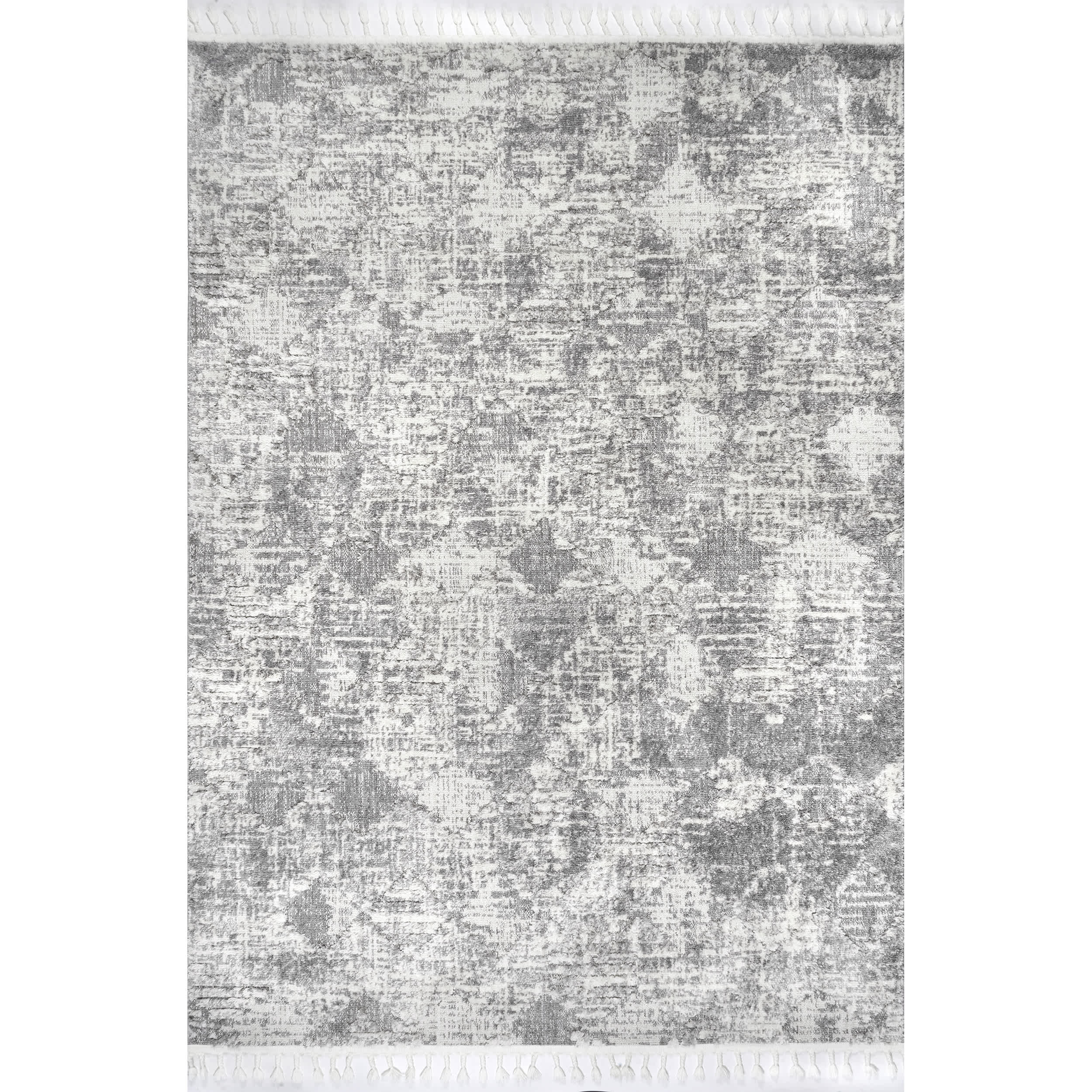 Agata Textured Tassel Area Rug