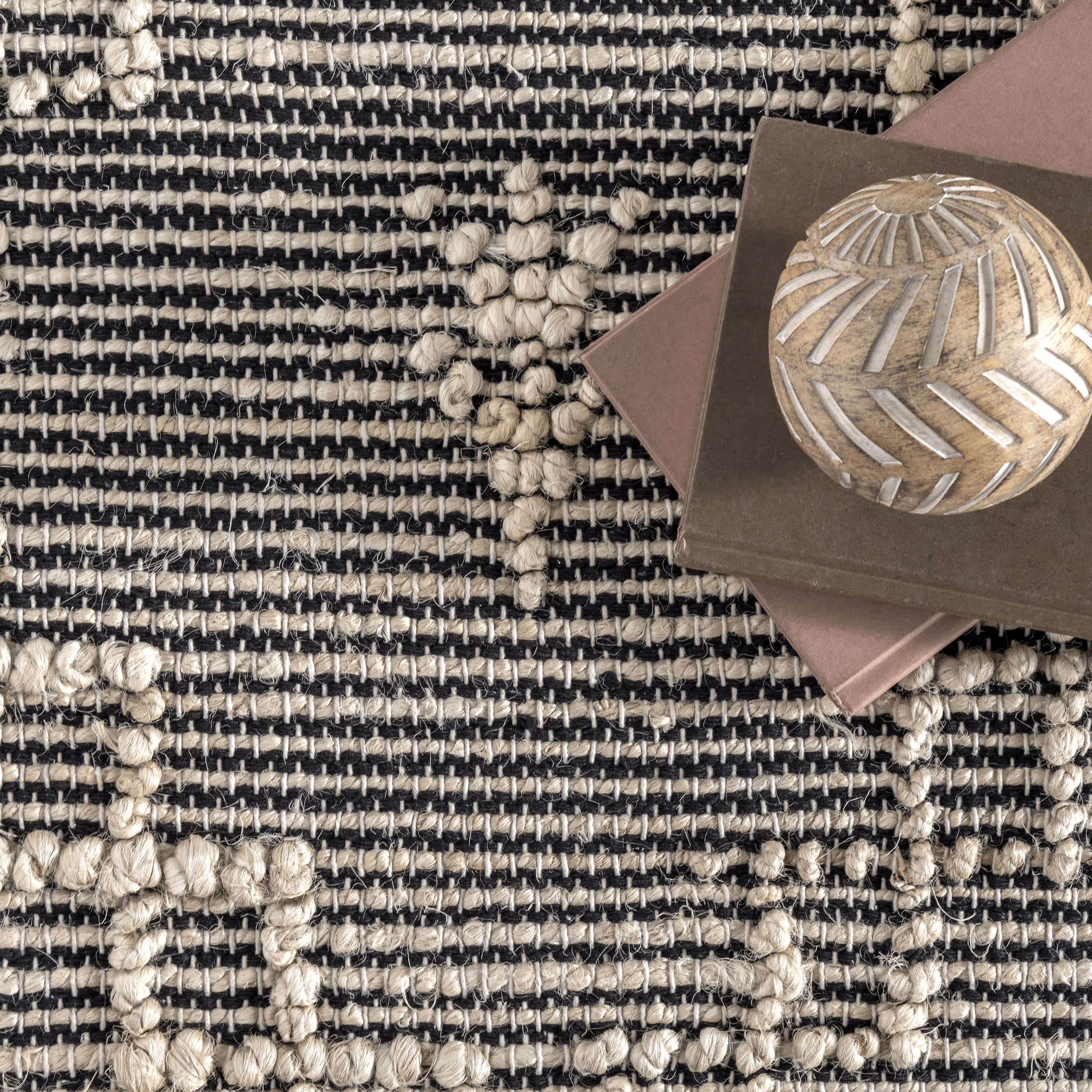Handmade Moroccan Julianne Jute Area Rug - Image 6