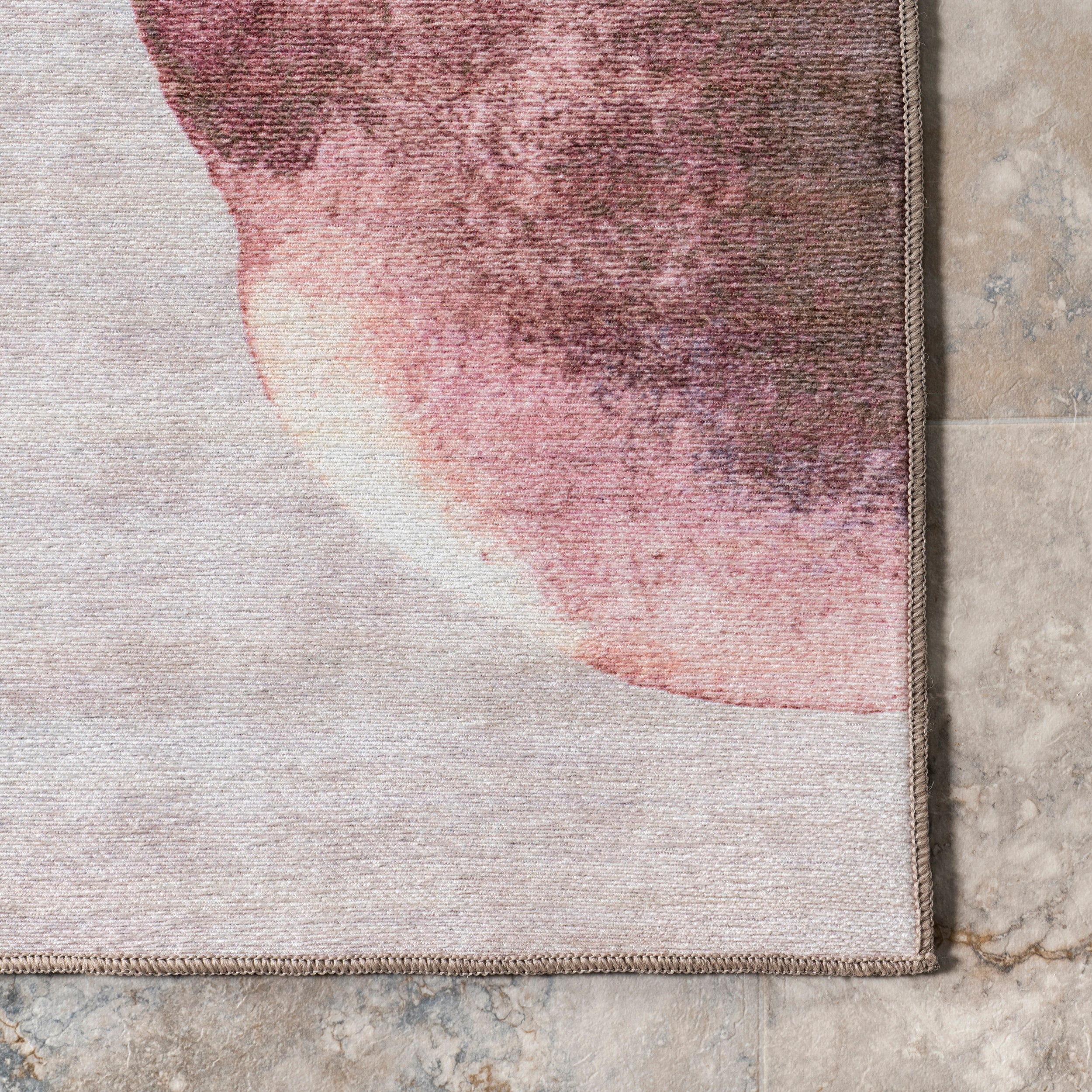 Kristy Leaves Machine Washable Indoor/Outdoor Area Rug - Image 5