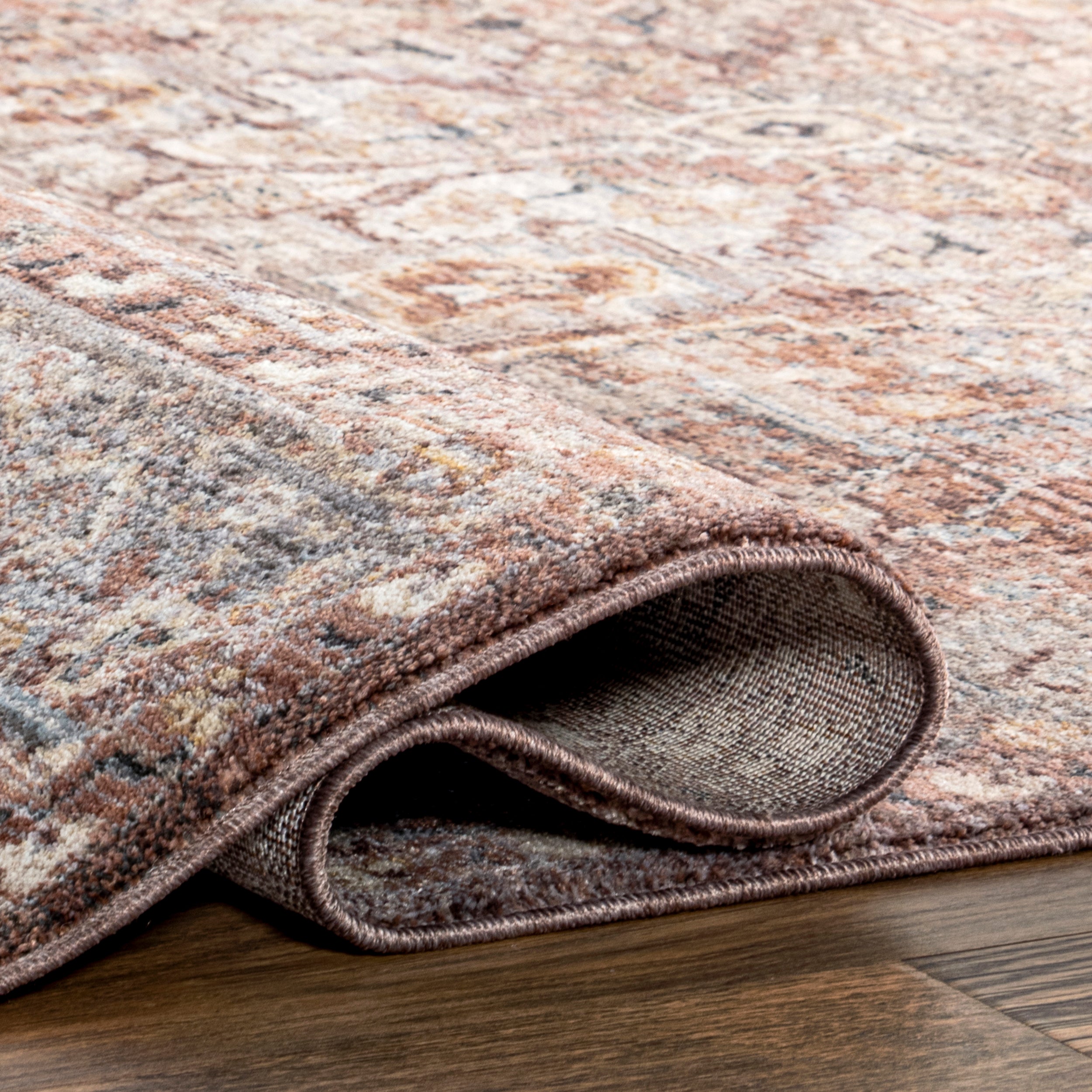 Philippa Traditional Medallion Fringe Area Rug - Image 4