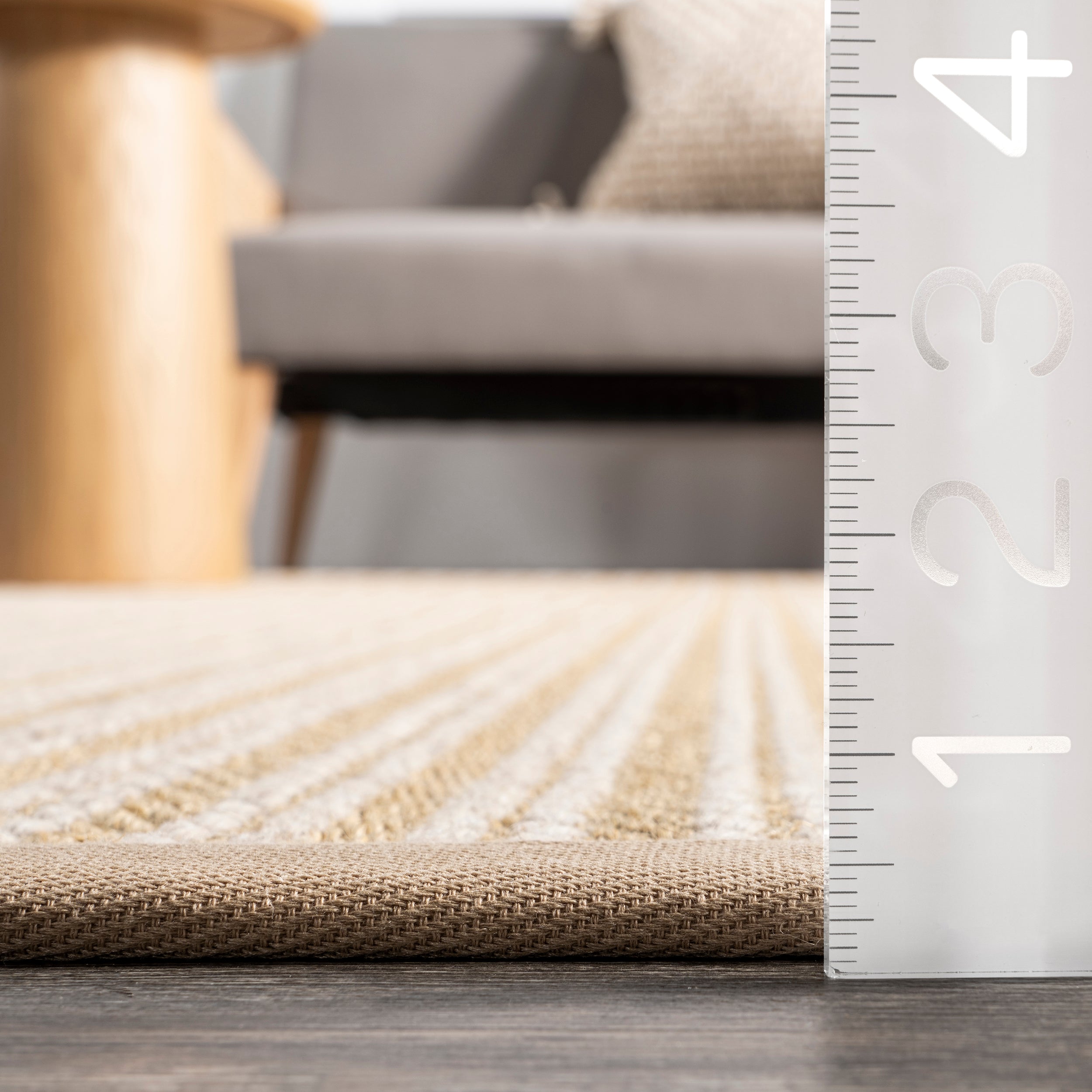 Katica Casual Recycled Sisal Blend Area Rug - Image 3