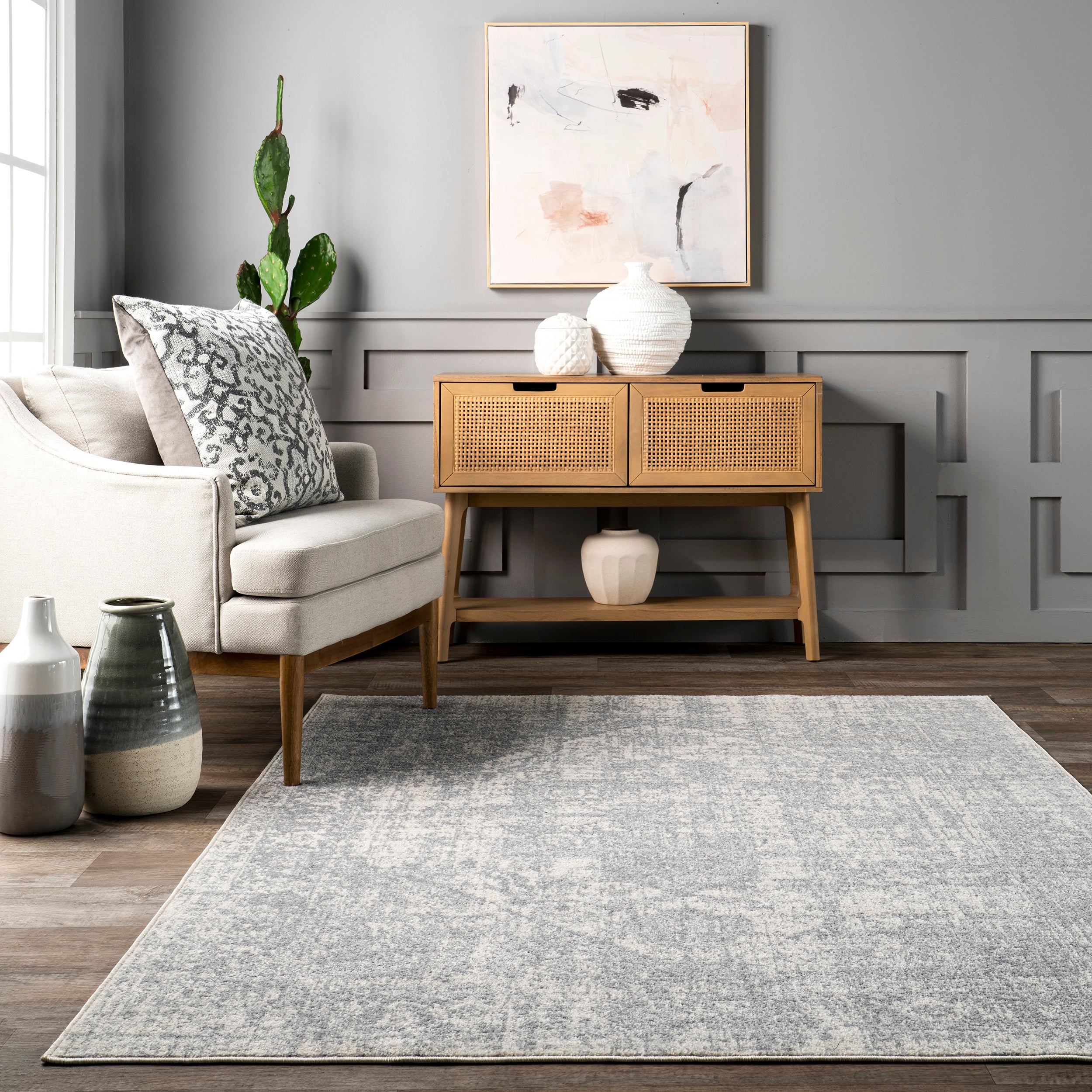 Justine Vintage Medallion Area Rug - Image 29