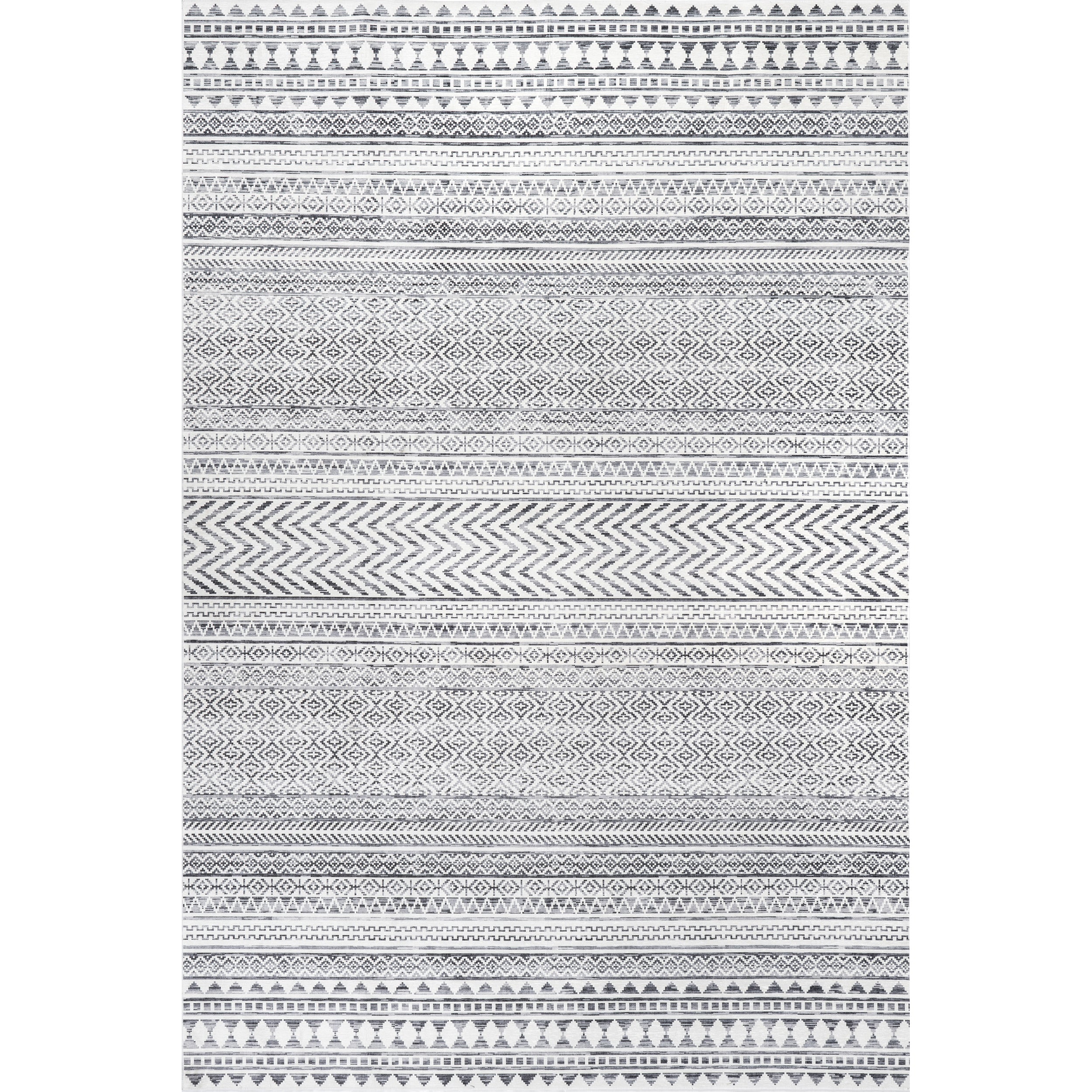 Juni Southwestern SplashGuard Machine Washable Area Rug